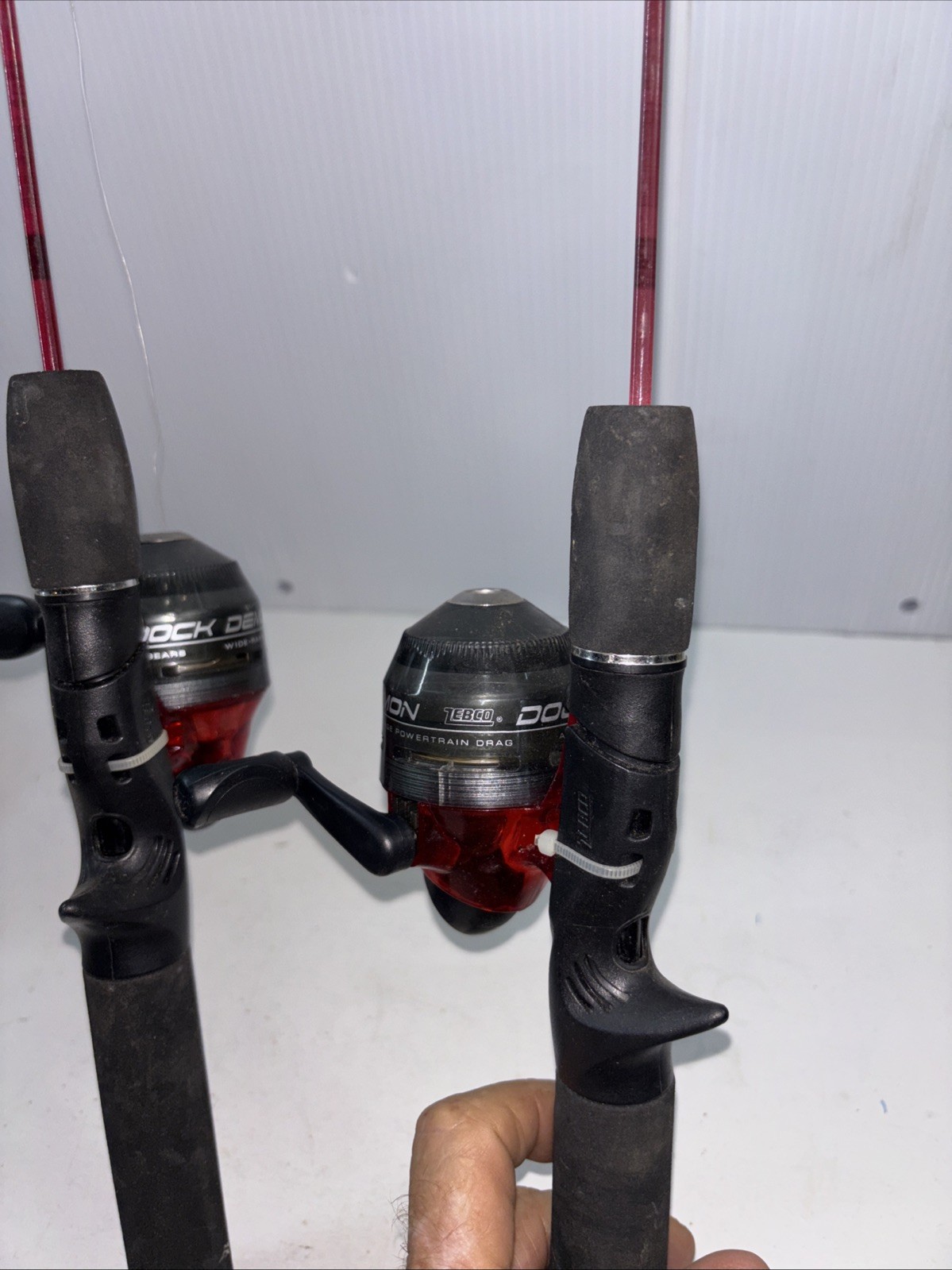 Zebco Demon Dock Fishing Rods (2) 30”