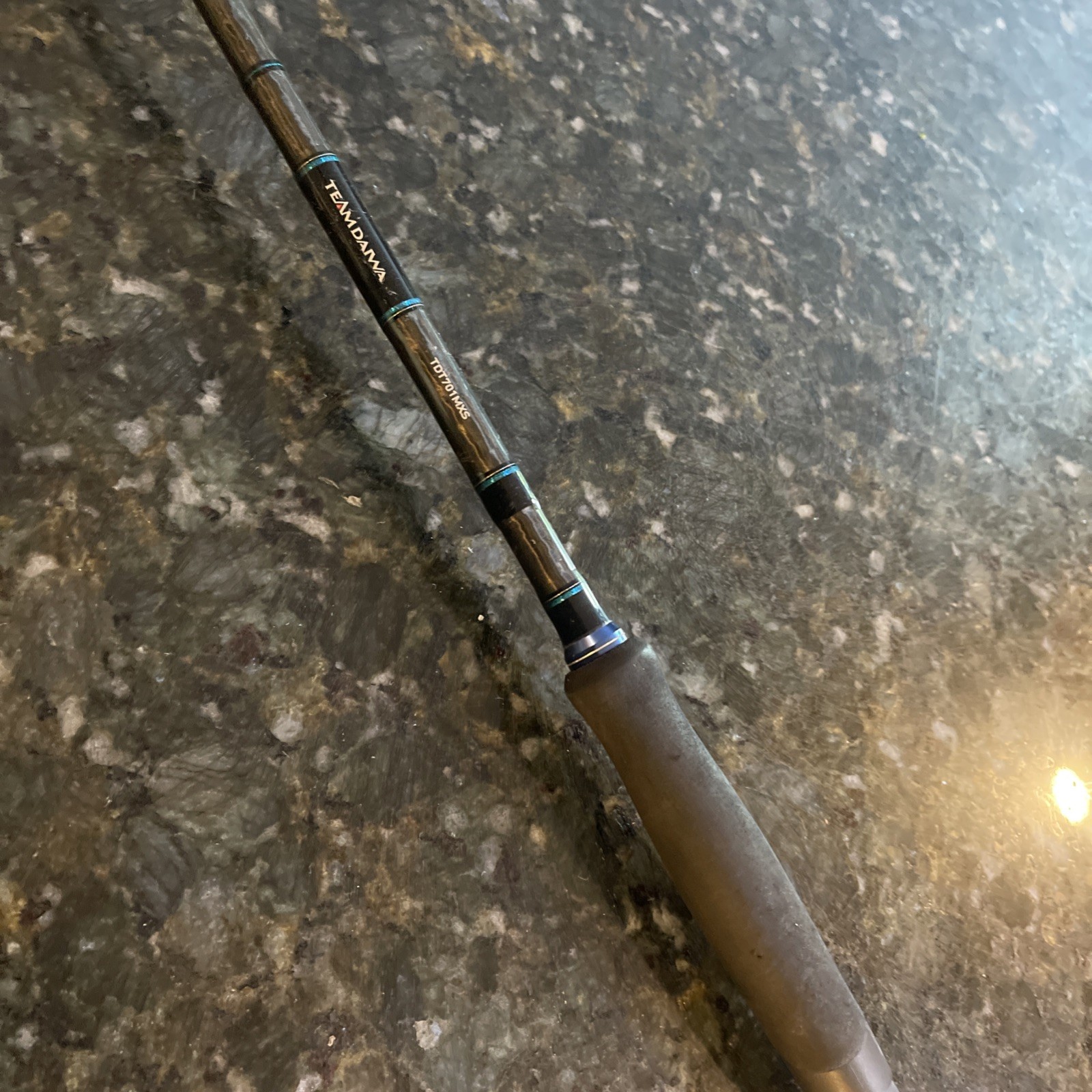 Team Daiwa TDT701MXS 7’0” M Rod 1/4-3/4 Oz Line 6-15 Lb. Black Blue