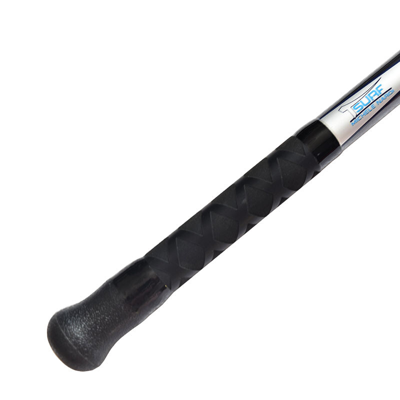 Surf Casting Fishing Rod 3-Piece Carbon Fiber Travel Rod Portable~15 ft