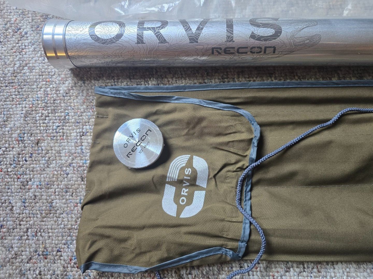 ORVIS RECON FLY FISHING NYMPH NYMPHING ROD 10FT 4WT 4PC WOW!
