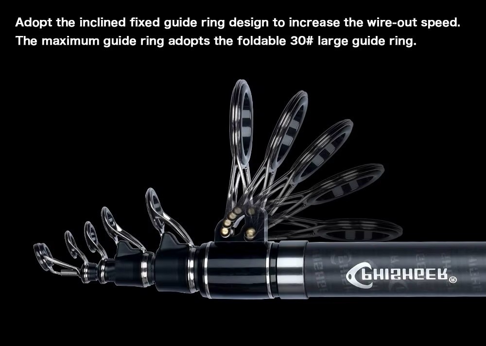 Telescopic Fishing Rod Sea Saltwater Freshwater Rods Various