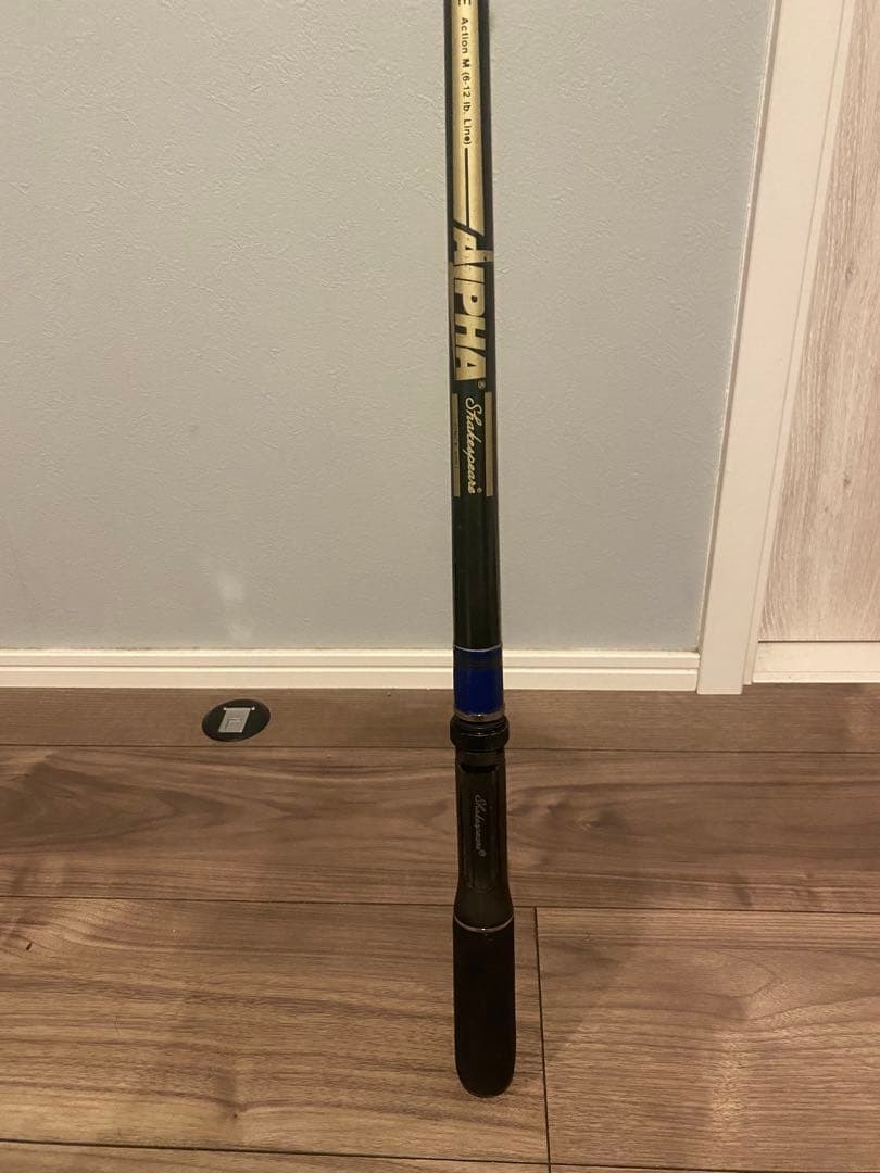 Shakespeare Alpha SC1320 Graphite Medium Action Fishing Rod 6ft Used