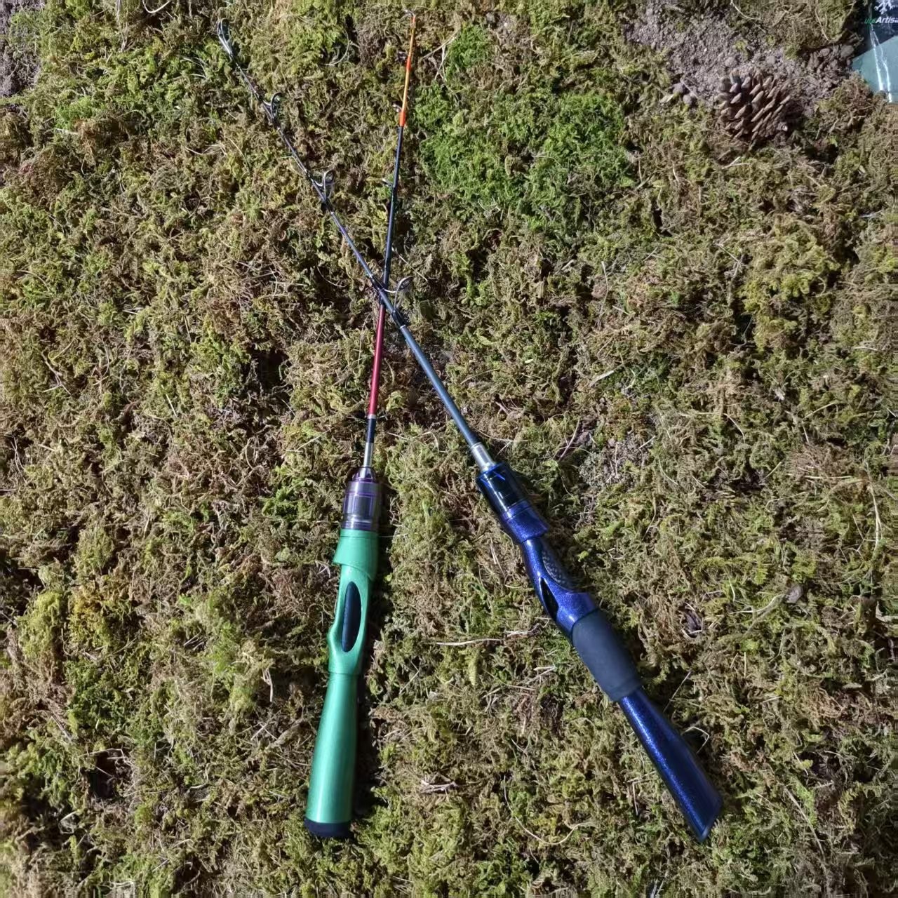 1Pcs Ice fishing Rod Short Section Fishing Rod 52cm/60cm Winter Fishing Rod
