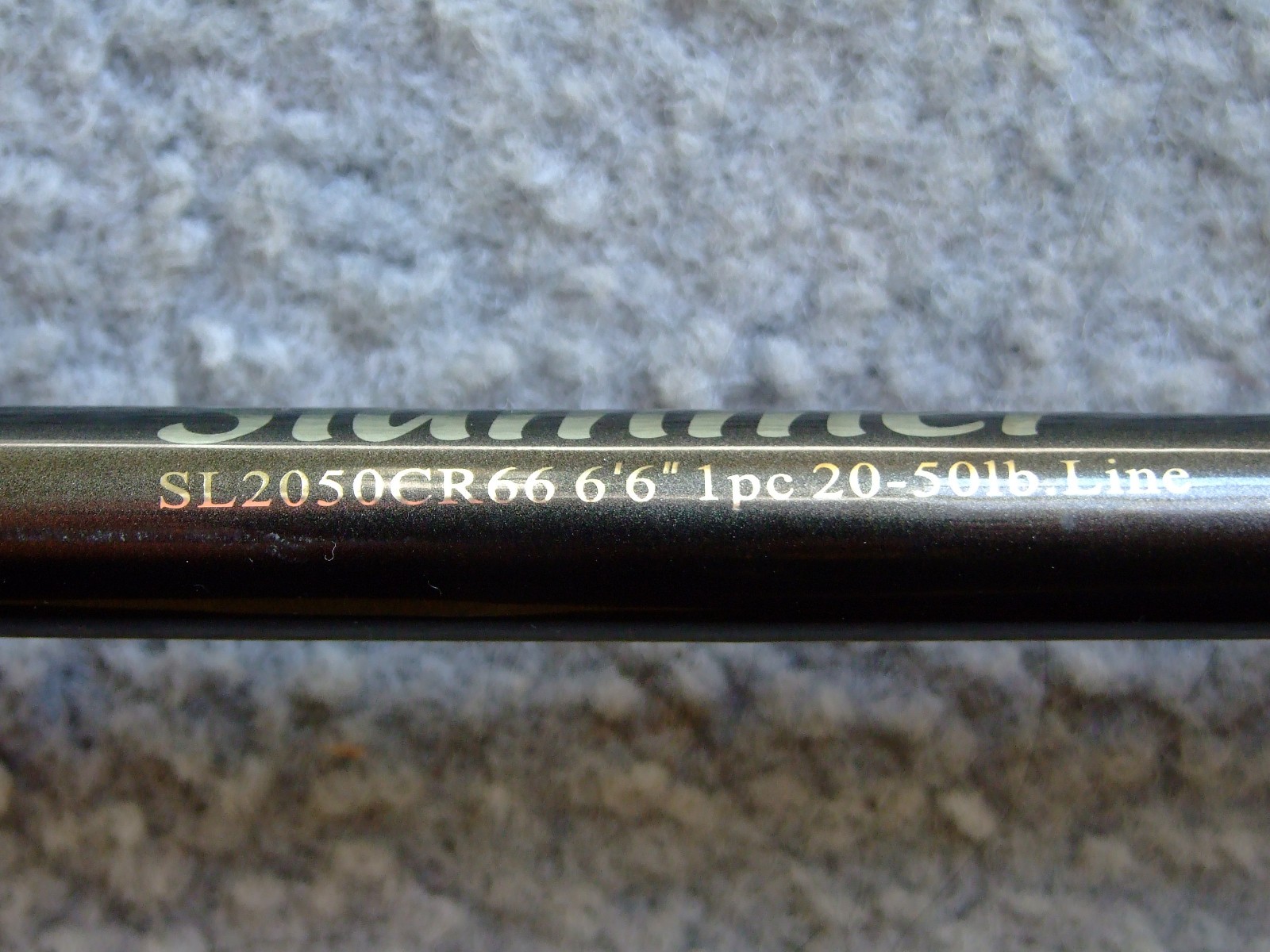 PENN SLAMMER ROD SL2050C66 – PERFECT FIT FOR PENN 4/0 SENATOR – 6’6″ 20-50 TEST