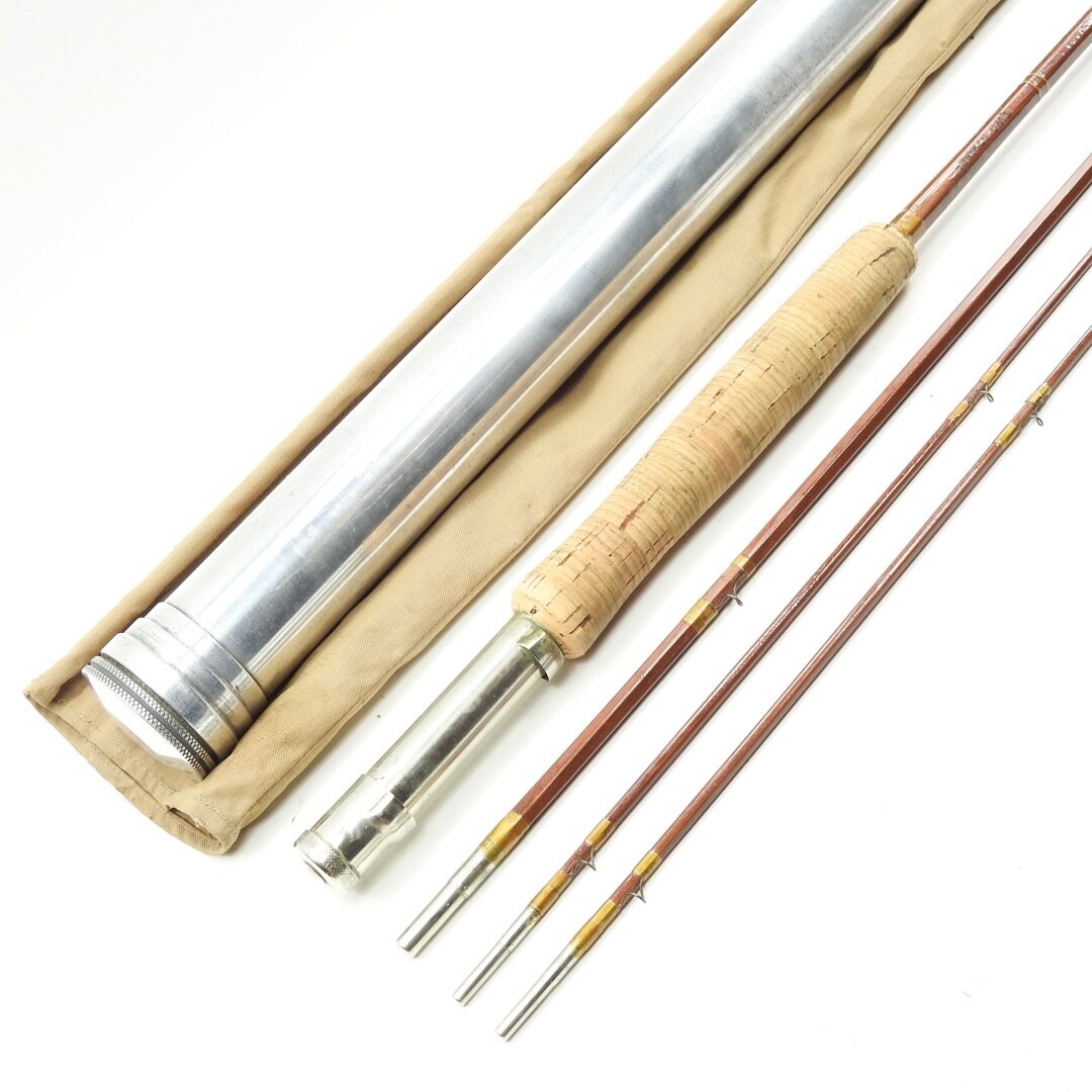 Granger Marshall Field & Co Bamboo Fly Rod. 8’ 6”. W/ Tube & Sock.