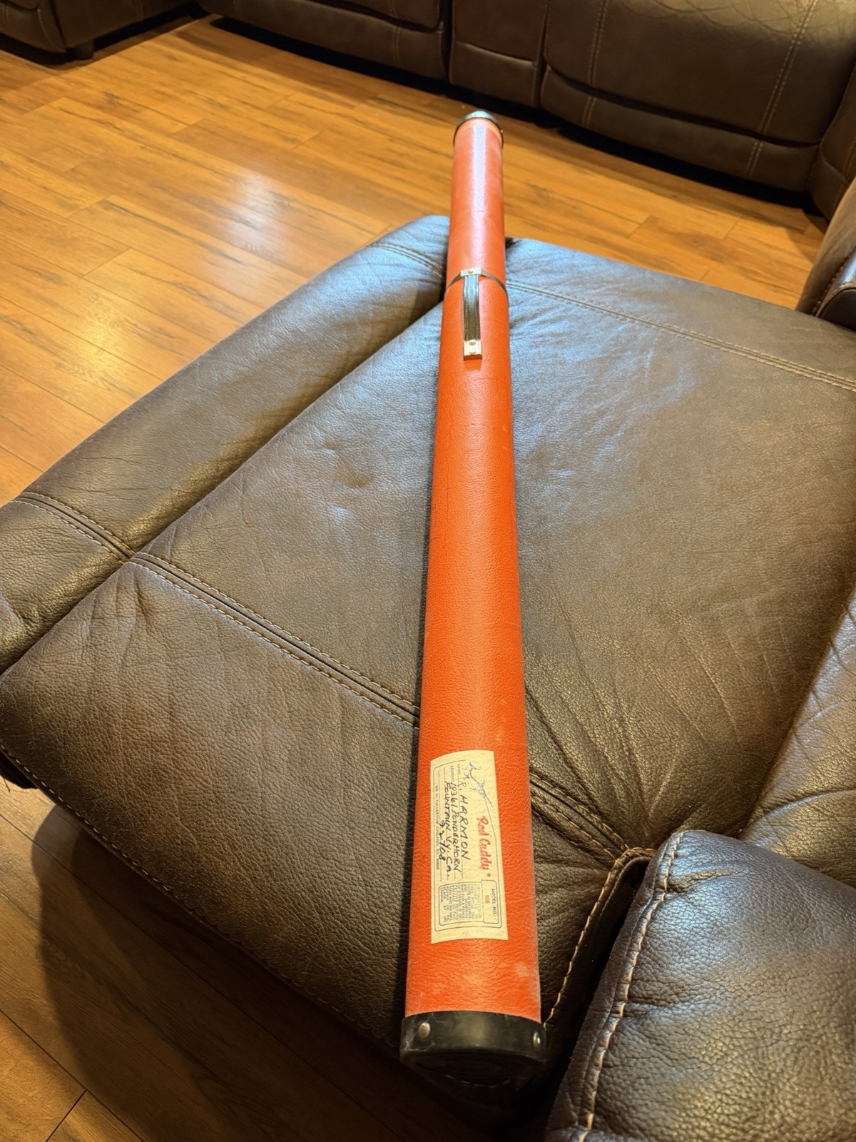 Pastime Glassmaster 8’4″ 2-Piece Fiberglass Spinning Rod w/ Rod Tube