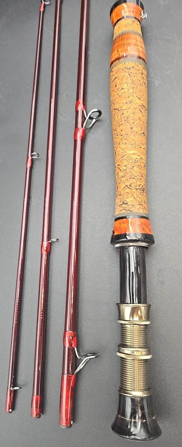 Extraordinary Terry Henson 10′ 4 weight nymphing fly rod Loomis blank