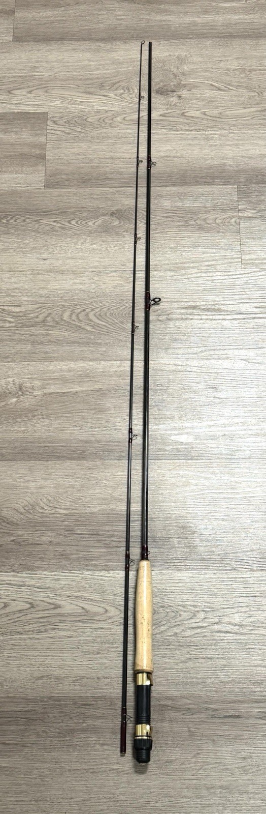 CORTLAND FairPlay Hi-tech GRAPHITE FLY FISHING ROD 8’6″ Line Wt 6/7 . 2 Piece
