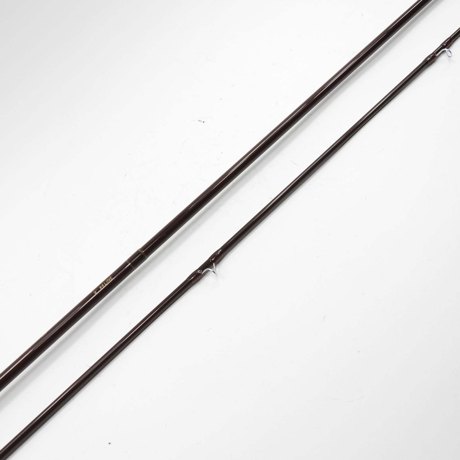 L.L. Bean Double L “Light Western” Fly Fishing Rod. 9’ 4wt. W/ Tube & Sock.