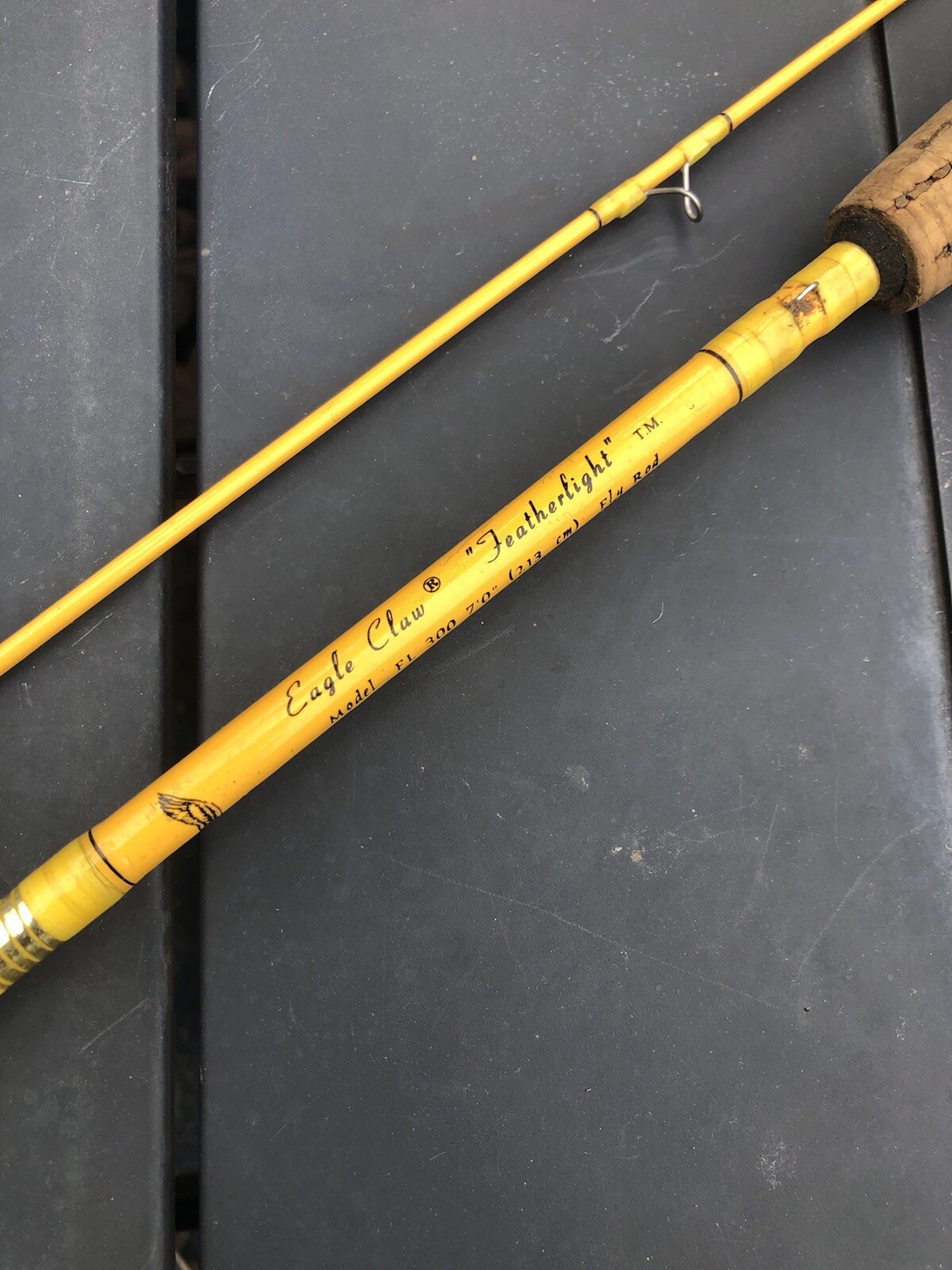 F Eagle Claw Feather light￼ Wright McGill Light FL-300 7’ Fly Rod Line Size 6oz