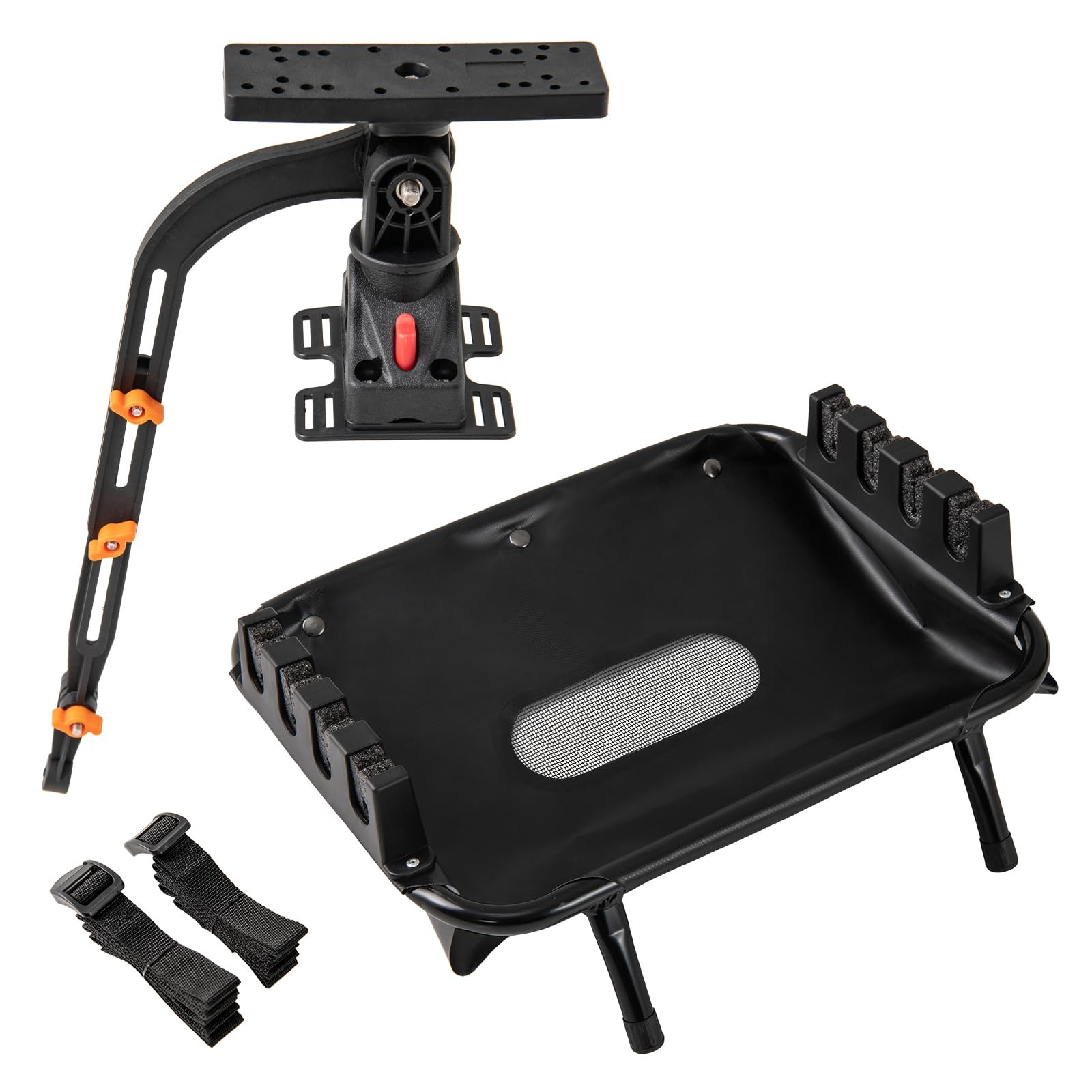 Goplus Fishing Float Tube Accessories 360 Rotatable Fish Finder Holder W/ Mount