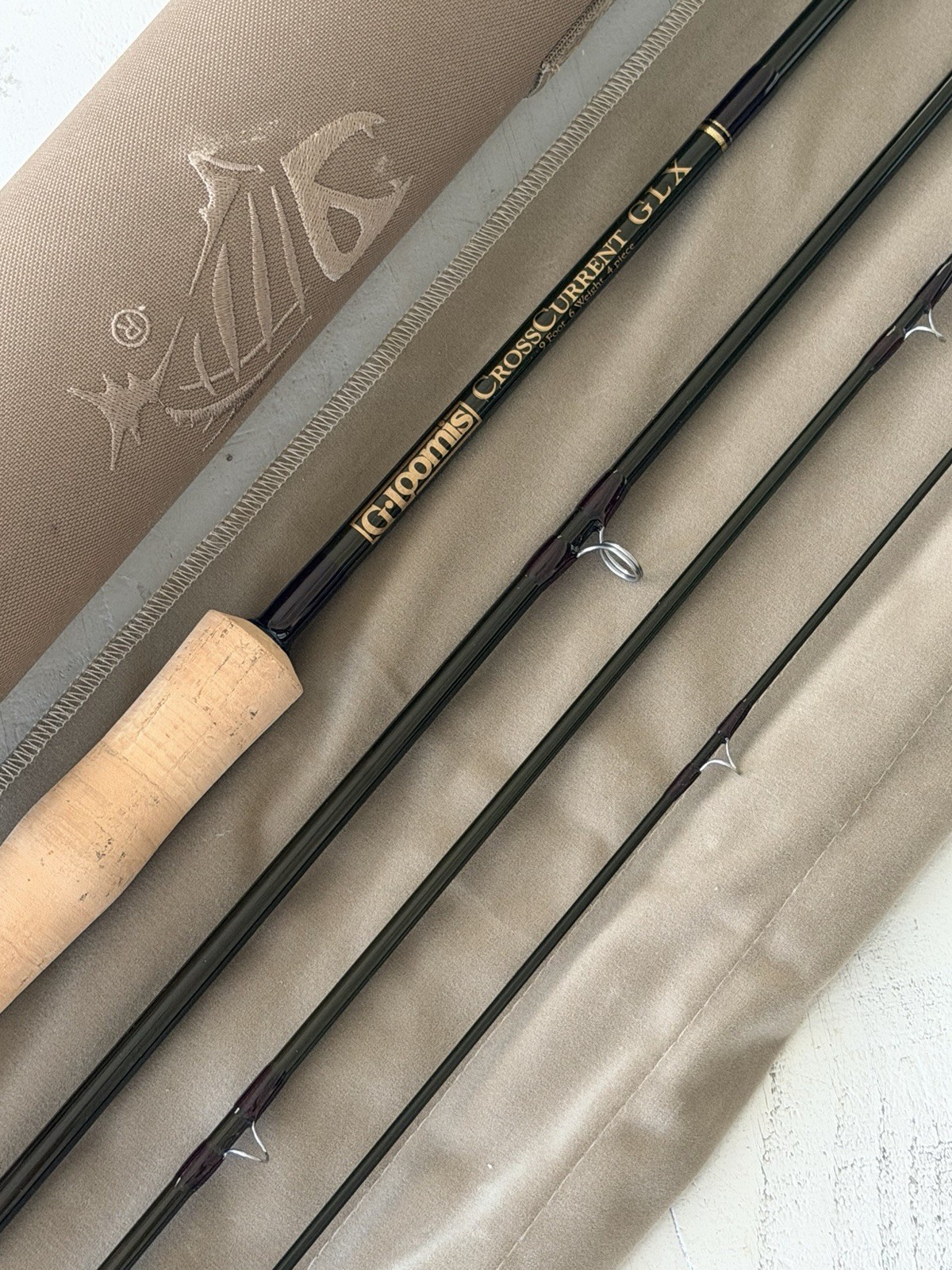 **BEAUTIFUL** G LOOMIS CROSSCURRENT GLX 6wt 9’ft fly rod!!! 🔥~LEGENDARY~🔥