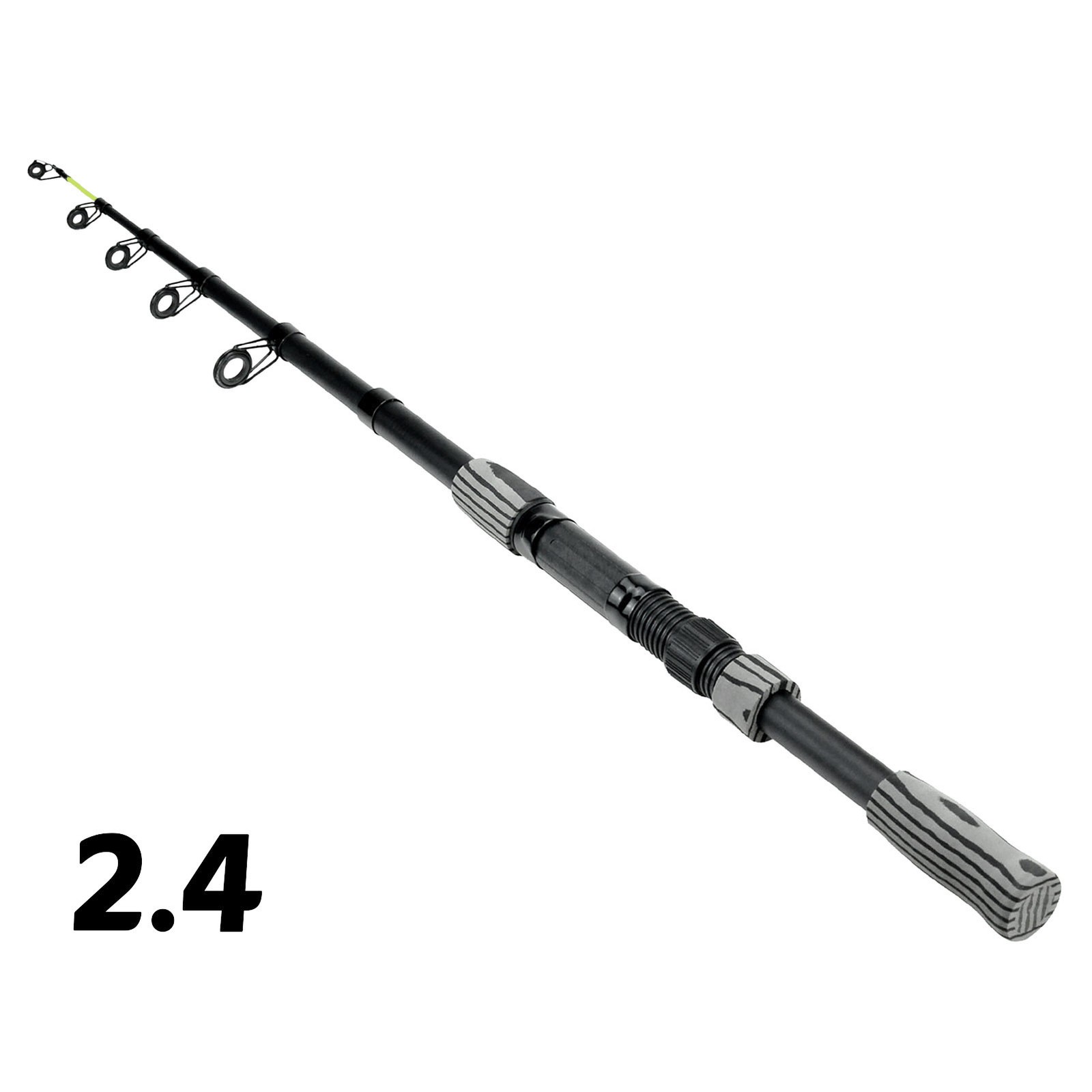 2.1M-3.6M Shrinkable Design Portable Telescopic Fiberglass Fishing Rod