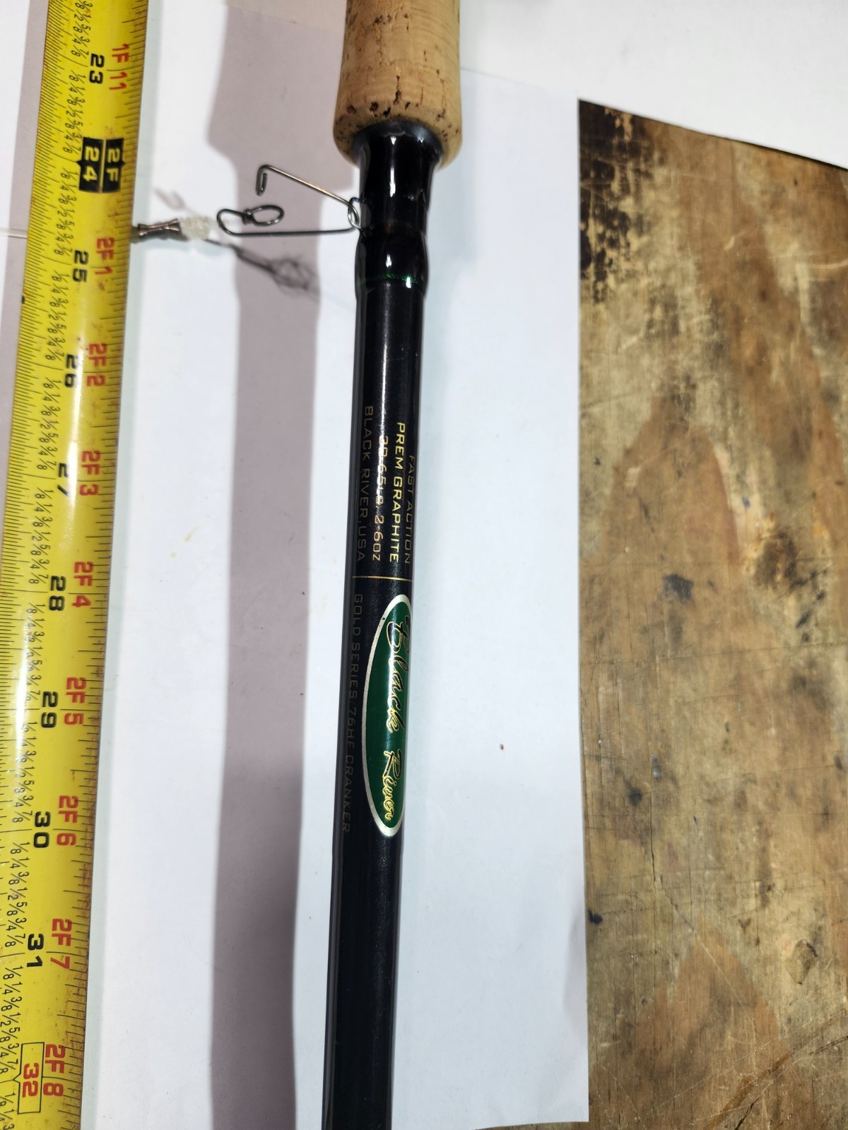 Black River Musky Rod 7′-6″ Heavy Fast Action 76 HF Cranker Rod