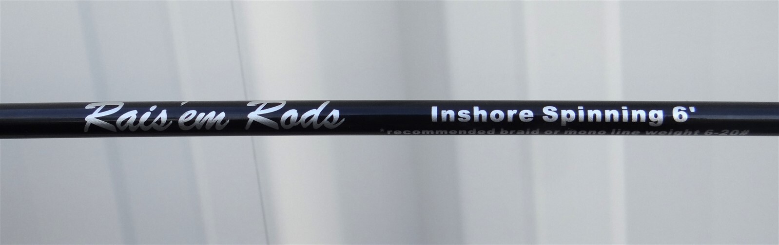 Seigler, Truth Raise’em Rods IS Inshore Spinning 6′ Carbon Fiber Fishing Rod