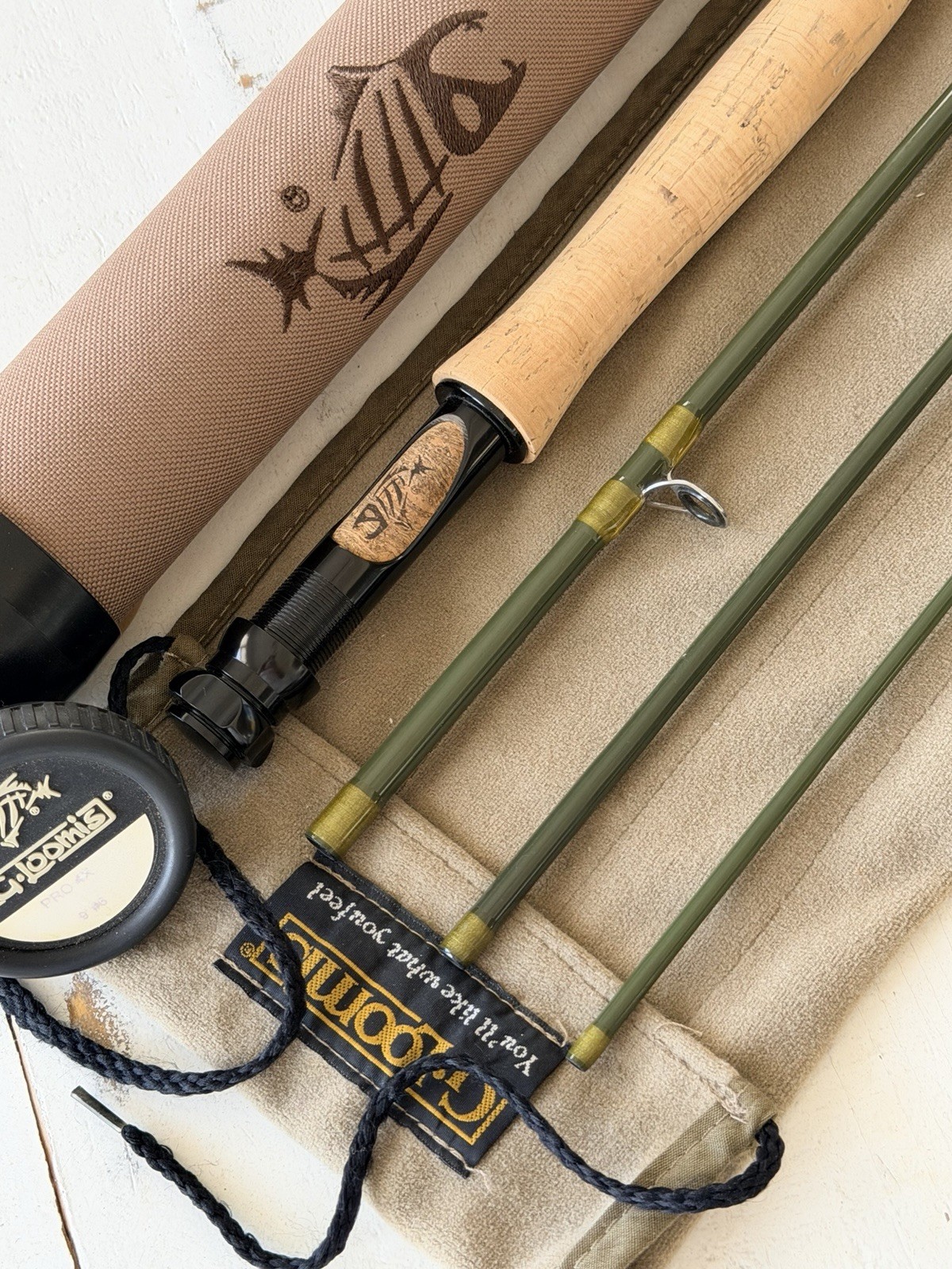 **BEAUTIFUL**🔥G LOOMIS Pro 4x 6wt. 9’ft~4Pc Flyrod!! 🔥~LQQK~
