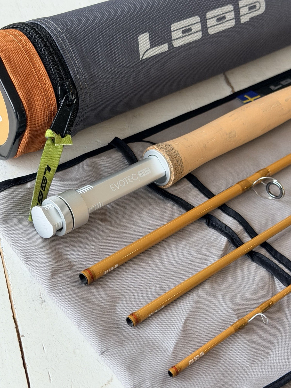 **BEAUTIFUL**🔥 LOOP EVOTEC Cast 2wt. 8’6”in/4pc Flyrod!! 🔥~LEGENDARY~🔥