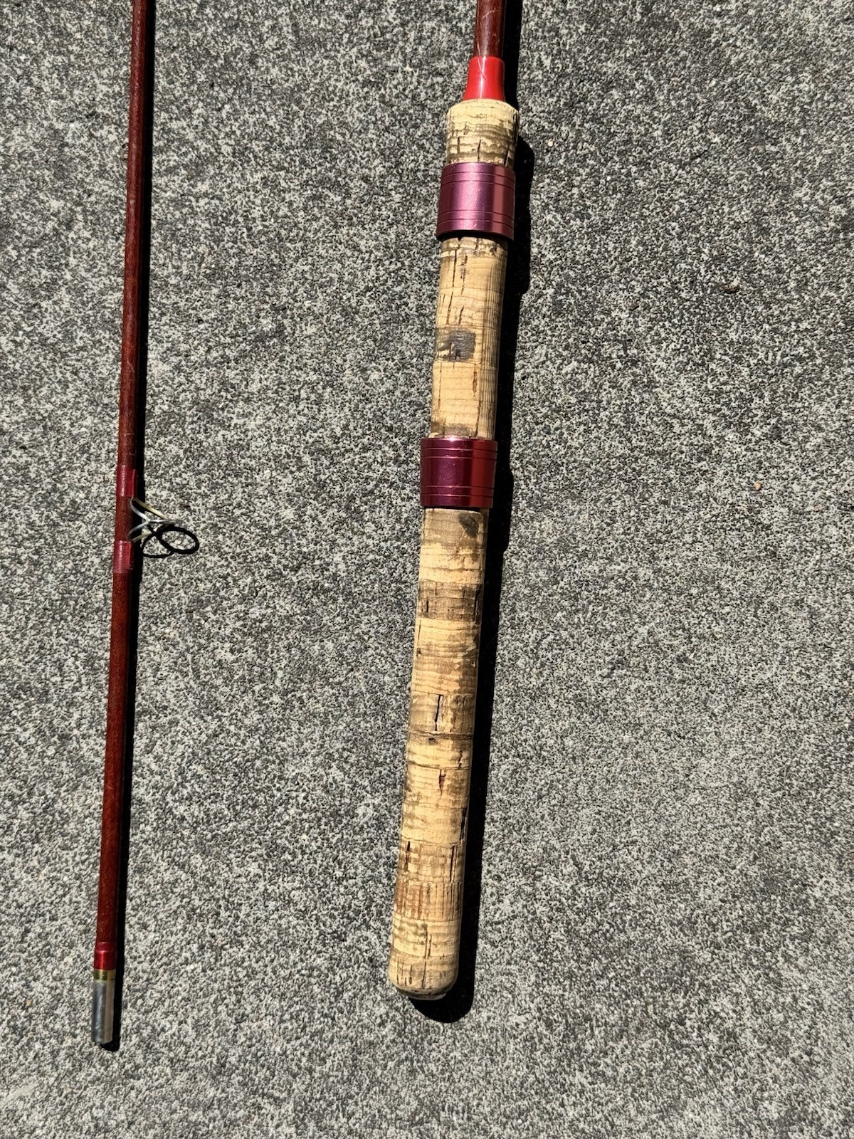 Vintage Powr-Kast T-70 Lures to 1/2 oz fishing rod.