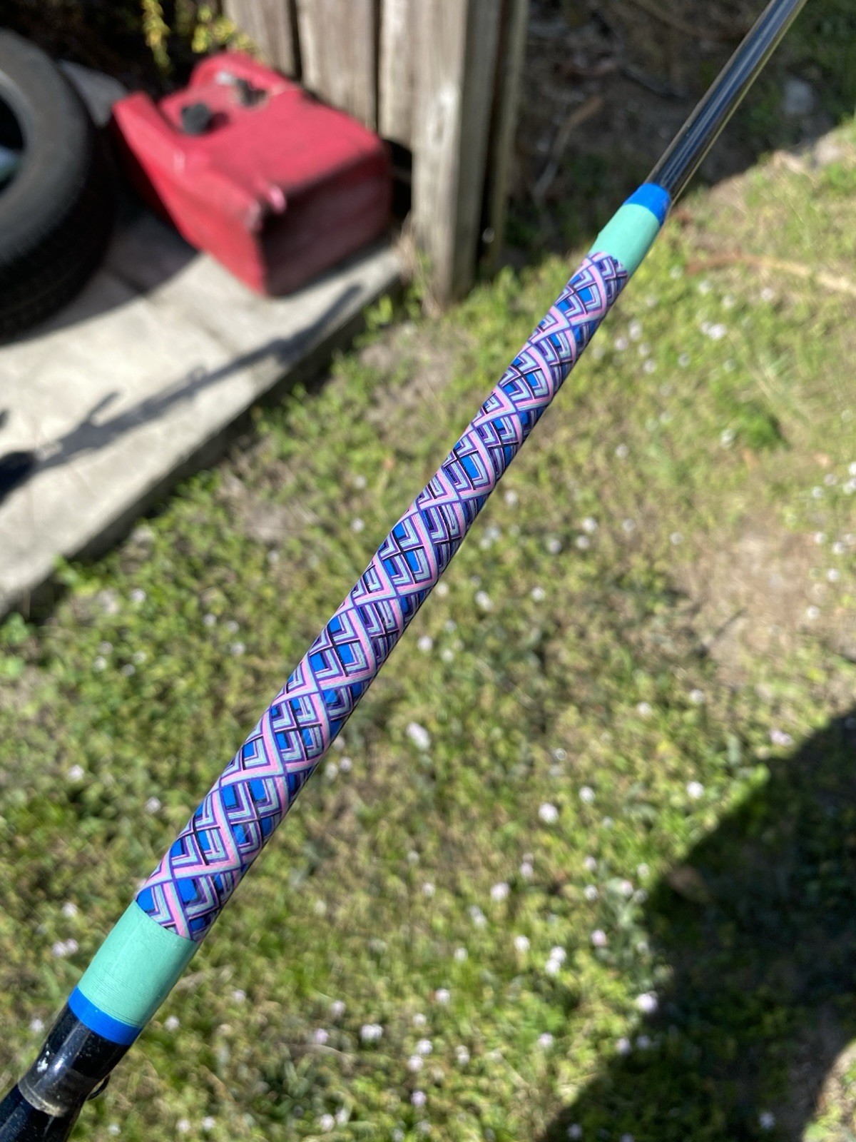 6,6 Medium Light Fast Action Custom Spinning Rod Used