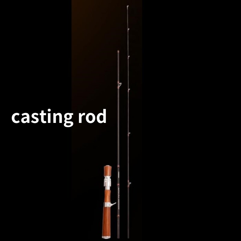 Lure Fishing Rods Carbon Fiber Spinning/casting Rods 1.5M/1.68M/1.8M Poles Fast