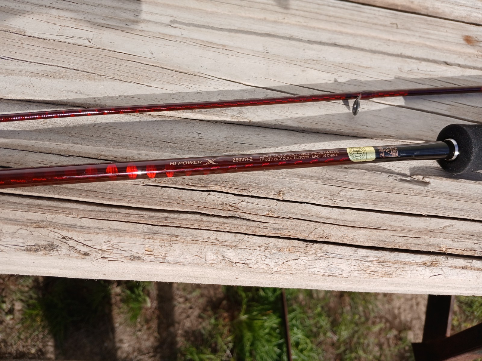 Shimano JDM Scorpion 2602R-2 XV Light 6ft 2pc Spinning Rod!