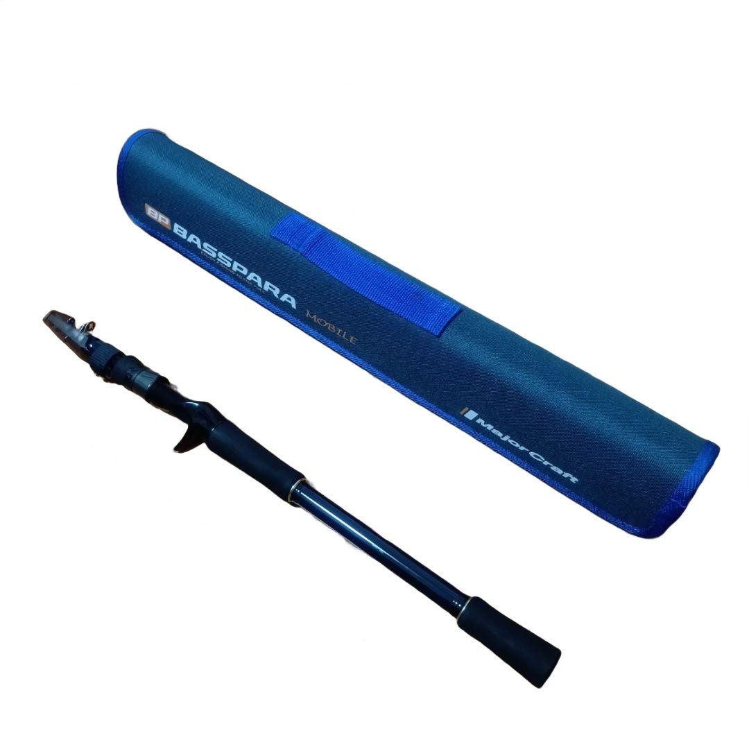 Major Craft BASSPARA BXCT705X Travel Baitcast Rod Used JDM