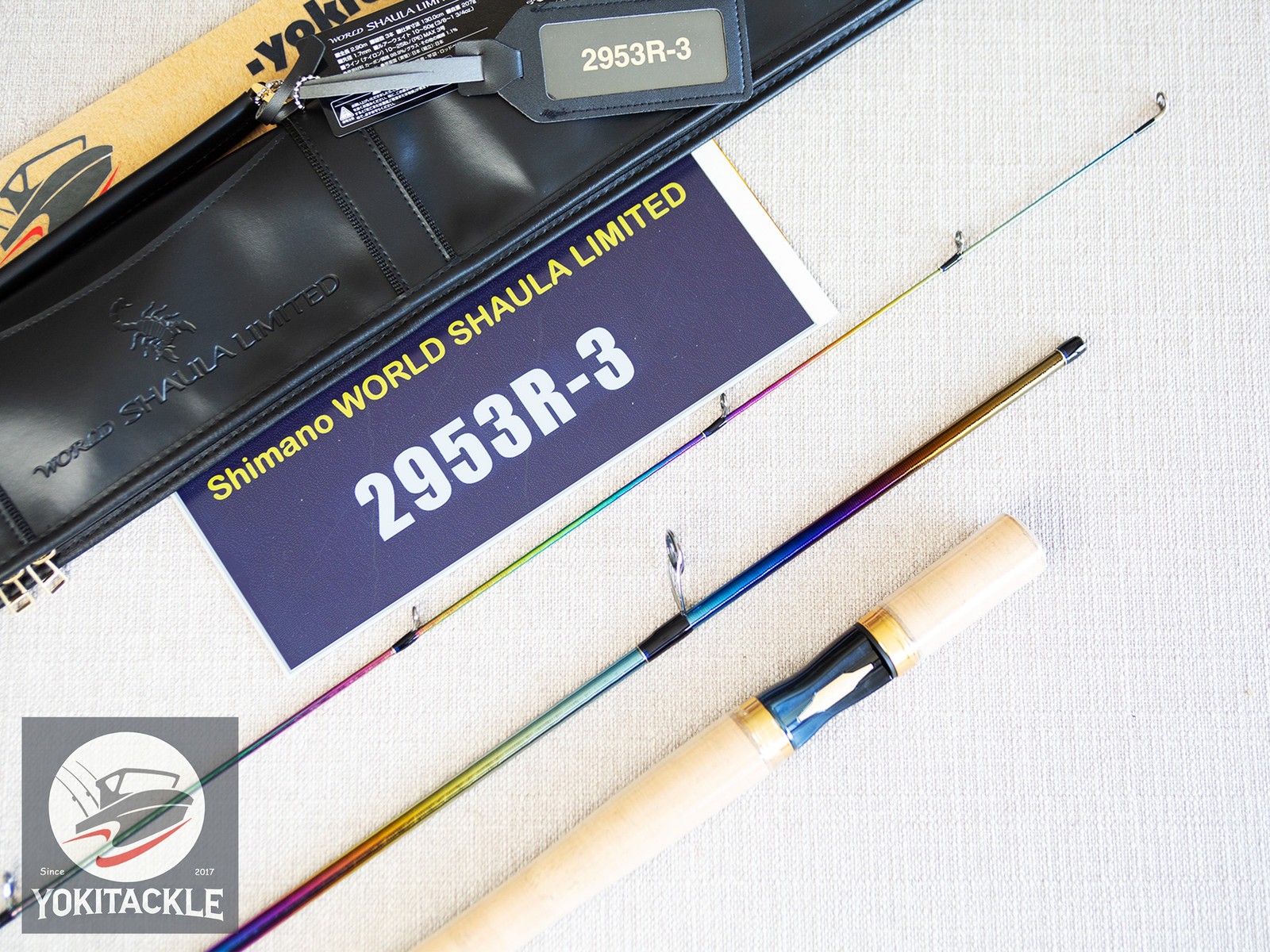 SHIMANO 23 WORLD SHAULA LIMITED 2953R-3 Spinning Rod