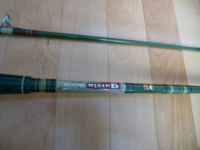 Vintage Fishing Rod Garcia Conolon USA 3 Stars Beautiful , collectable rods lure
