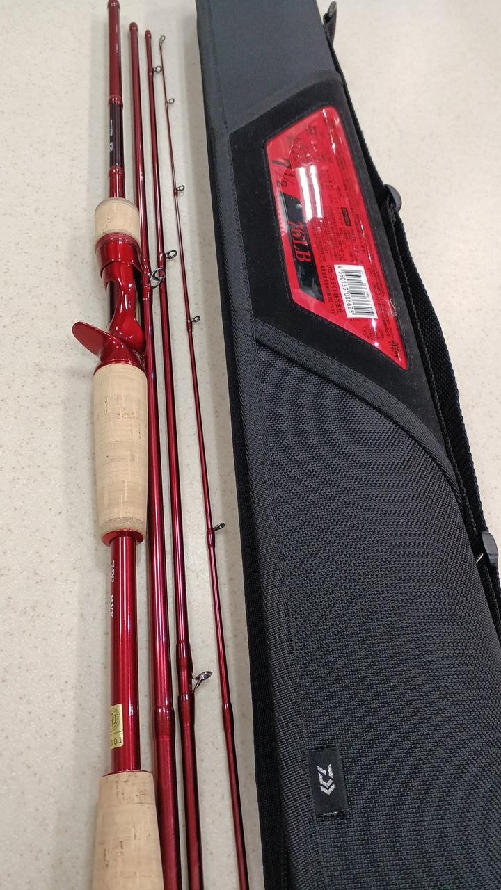 Daiwa Multi-Lure Bass Rod 7.5ft 76lb 4-section, 3-8lb line, 3-10g lures