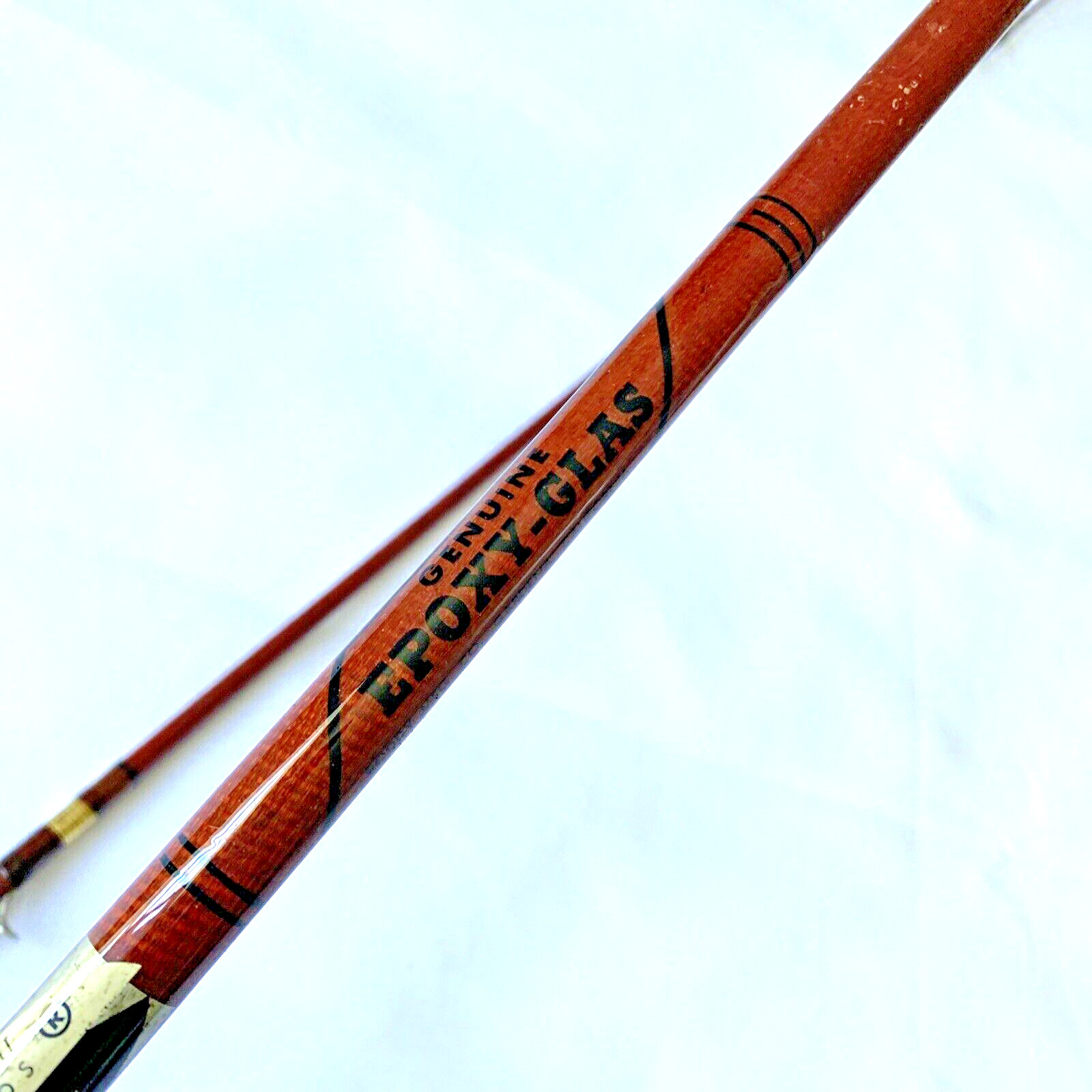 Roddy Model BR-60-9 Custom Made 9Ft Genuine Epoxy Glass Fly Fishing Rod USA