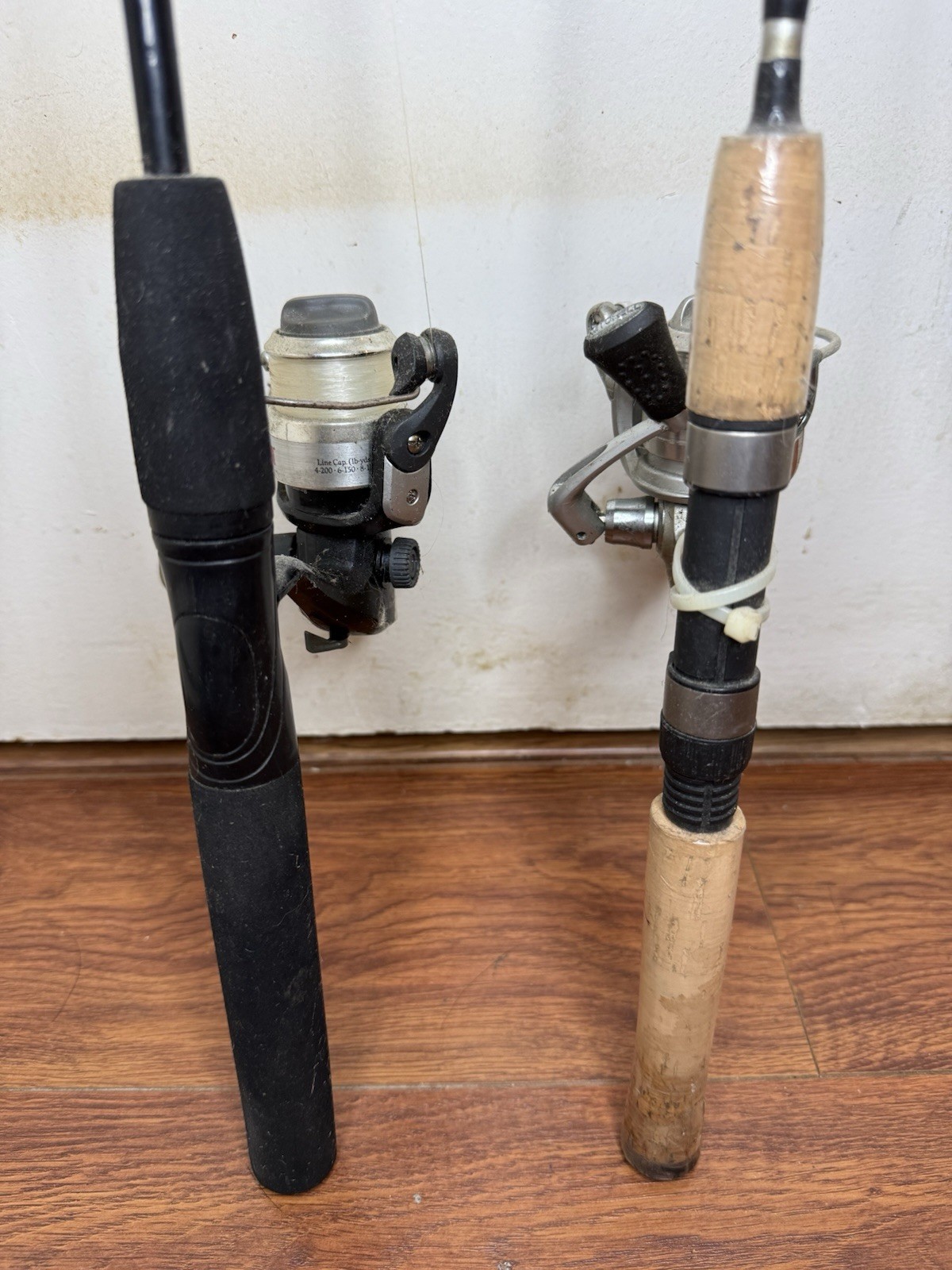 Vintage Mitchell Rapala Fishing Rod Reel Combo Lot 2 Rods 2 Reels Avocet II S500