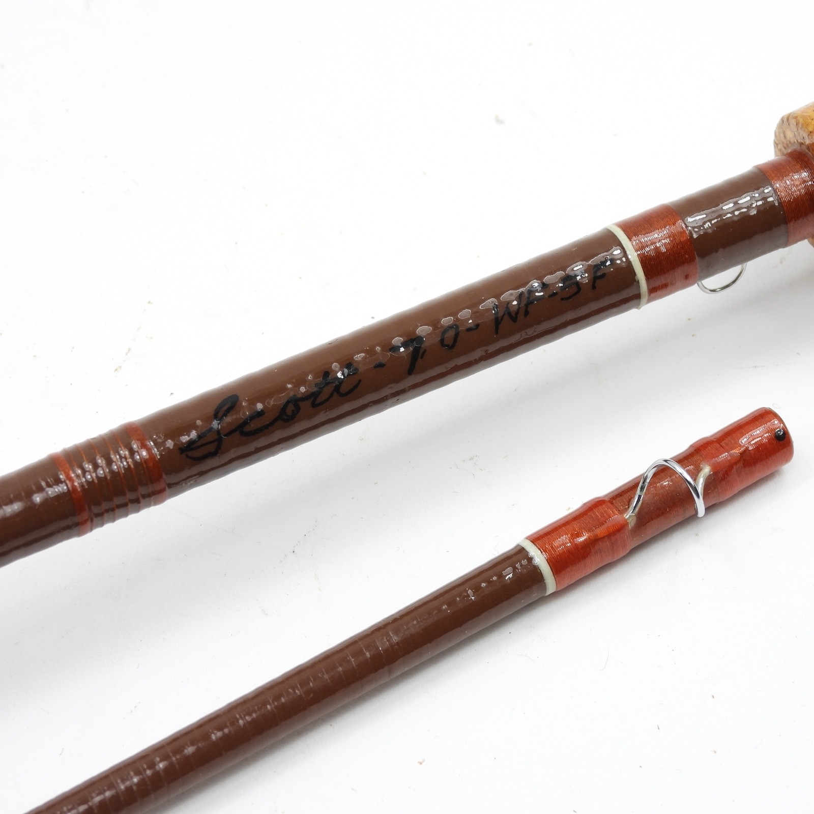 Scott Powr-Ply Fiberglass Fly Rod. Model F-71. 7’. 5wt. W/ Tube & Sock.