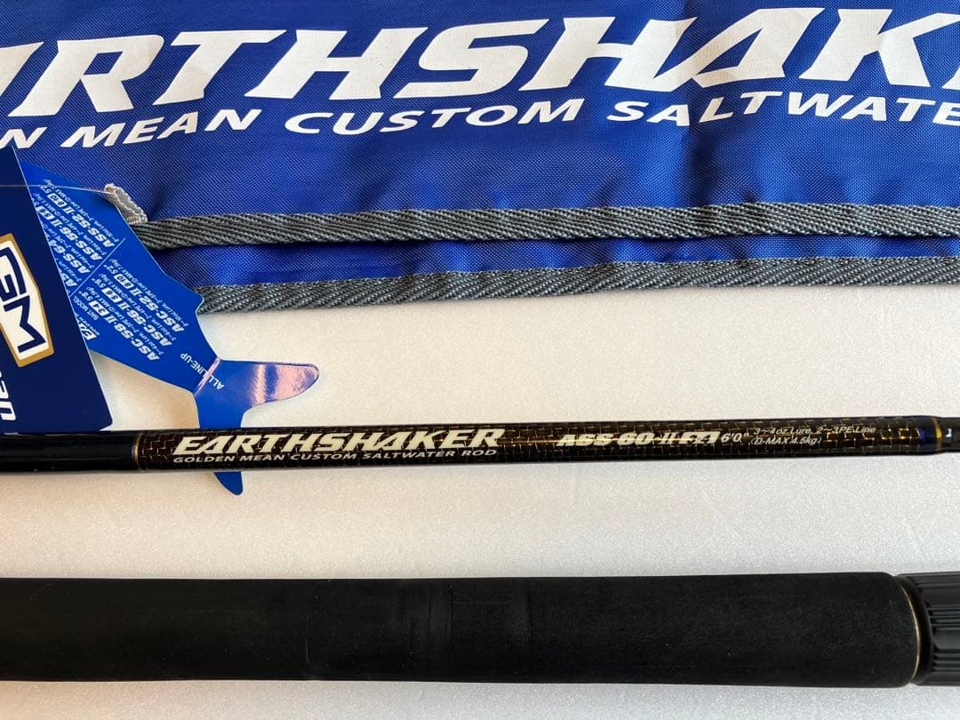 Golden Mean Earth Shaker II ASS-60-II All-round Jigging Rod 6ft unused