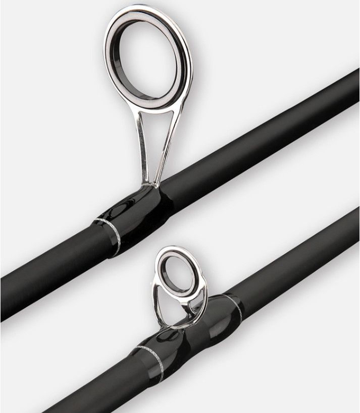 1.8M 2.1M Travel Fishing Rod Carbon Fiber Spinning Casting Lure Pole Fast Rods