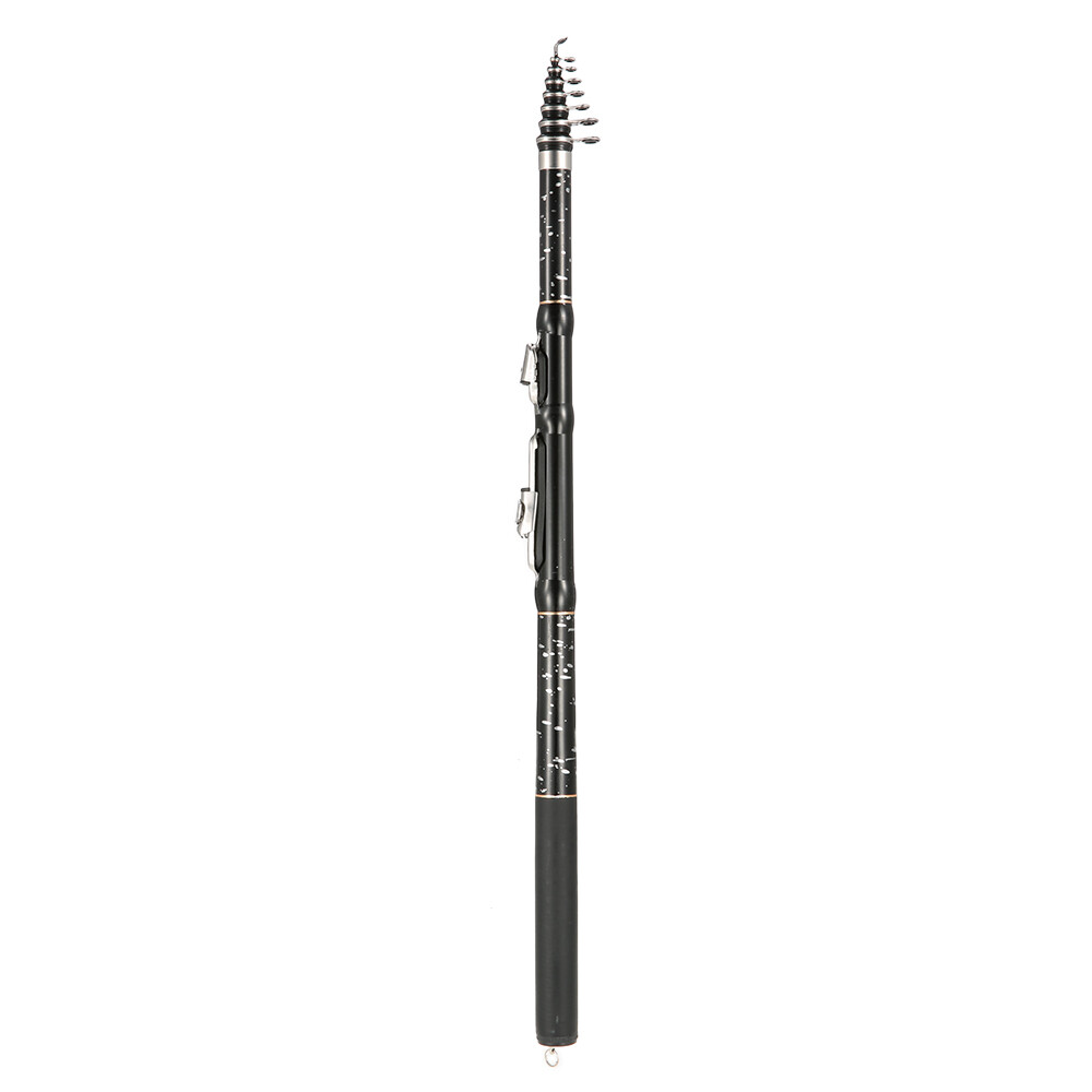 High-tensile 2.4m Carp Fishing Rod Carbon Retractable Rod Tackle O1V2