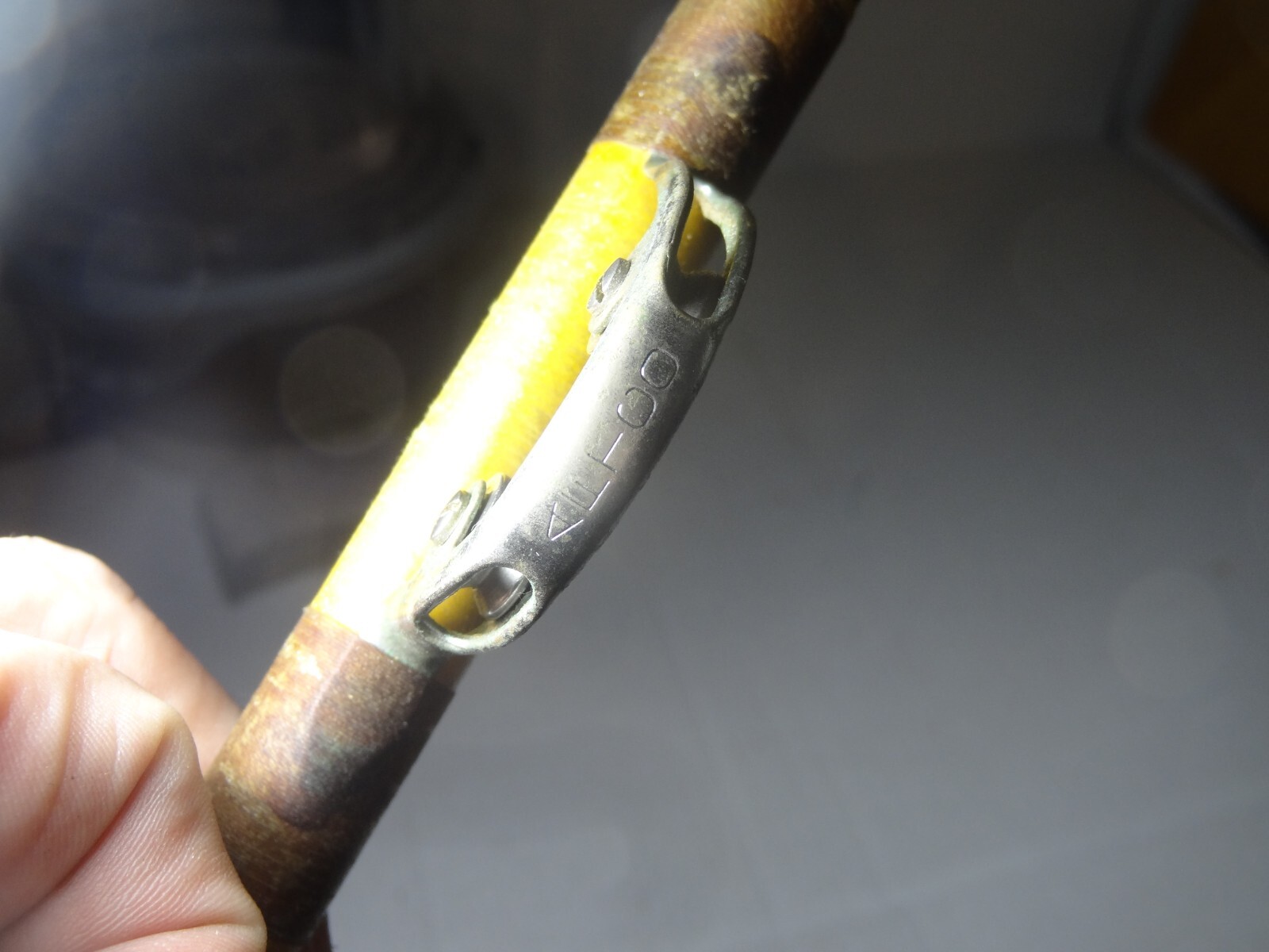 IGFA 80 Fishing Rod Only Vtg. HI Horrocks Ibbotson Power Glass Roller Guides