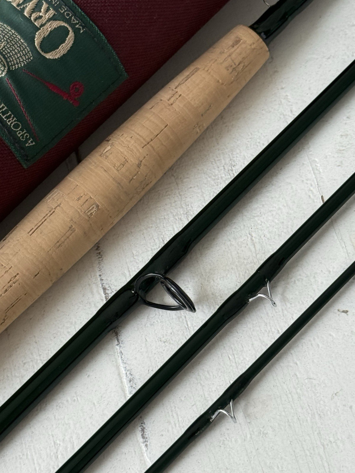 **BEAUTIFUL** ORVIS TRIDENT TLS F POWER MATRIX 6wt 9’ft Fly Rod!🔥~EXCELLENT~🔥