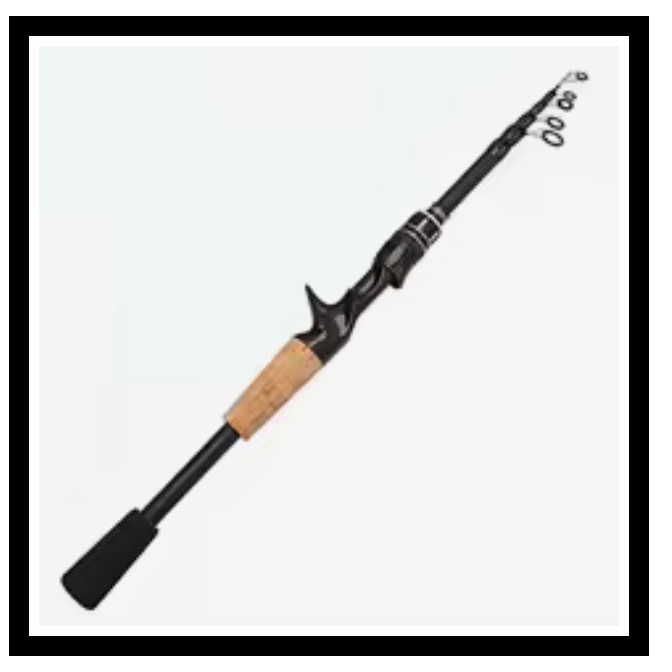 Ultralight Carbon Fiber Casting Rod – Rustproof & Moisture-Proof Lure Pole