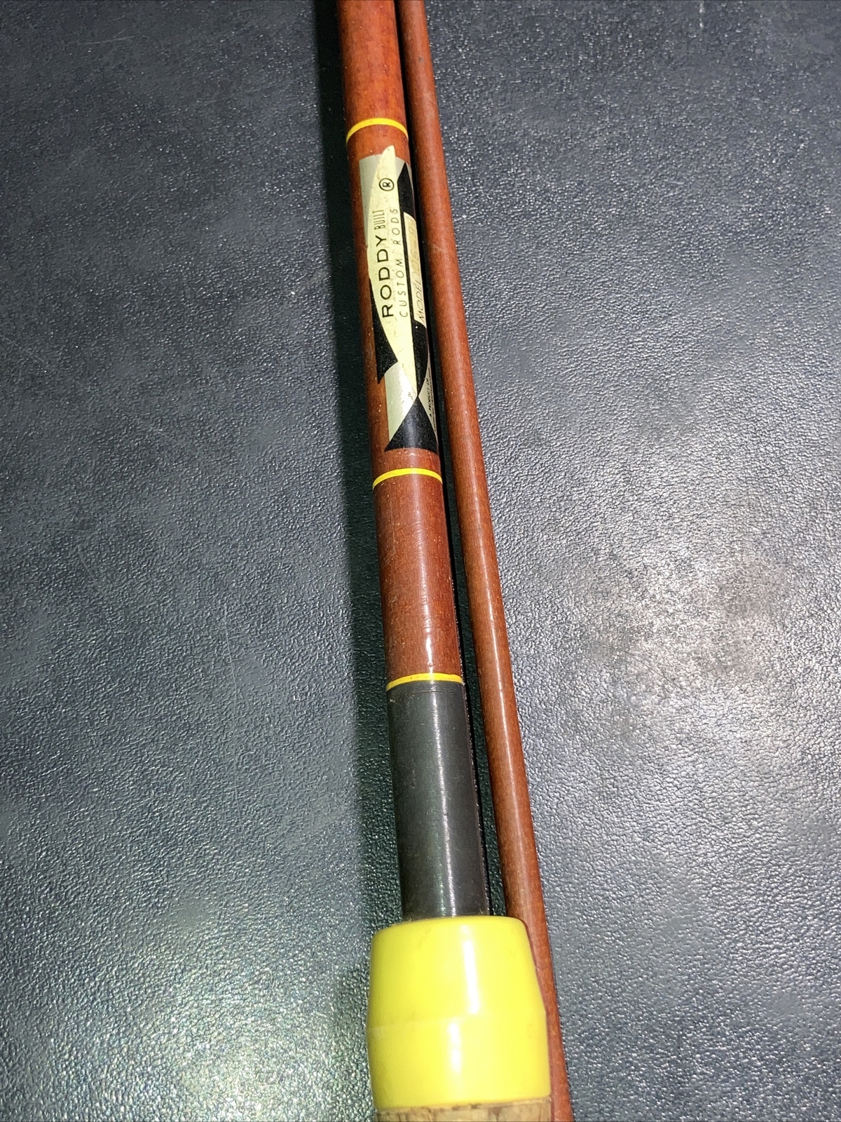 RODDY BUILT CUSTOM ROD 2 PIECE,ACTION ROD, MODEL 006-8 1/2,VINTAGE 8.5’