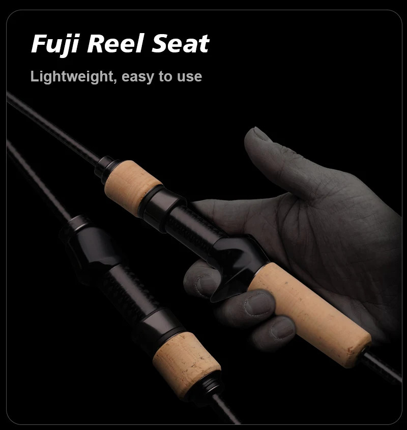 PURELURE TITANIUM-T XUL BFS Rod 0.5-6g 5FT 6FT Perch Trout Bass