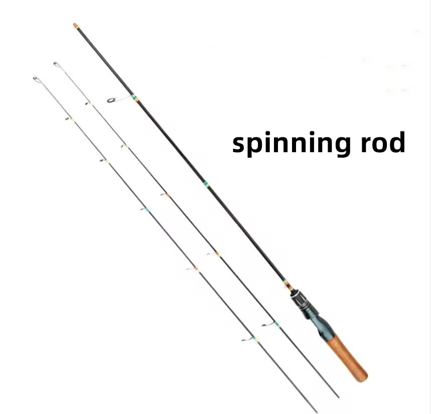 1.68m/1.8m Trout Fishing Rod Carbon Fiber Spinning/casting Rod Fishing Fast Pole
