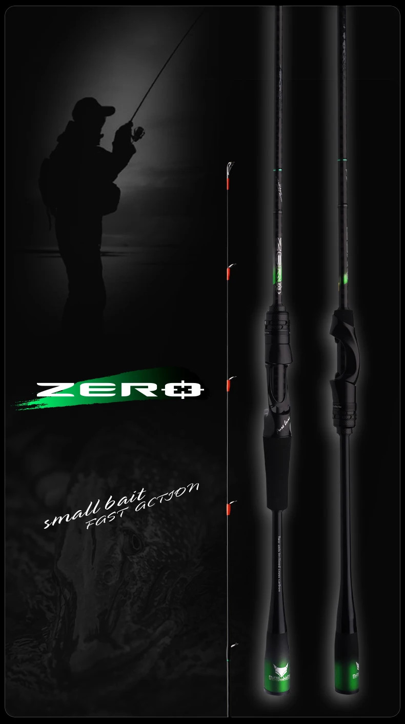 PURELURE ZERO Small Bait Rod High Carbon Long Casting UL Trout Stream
