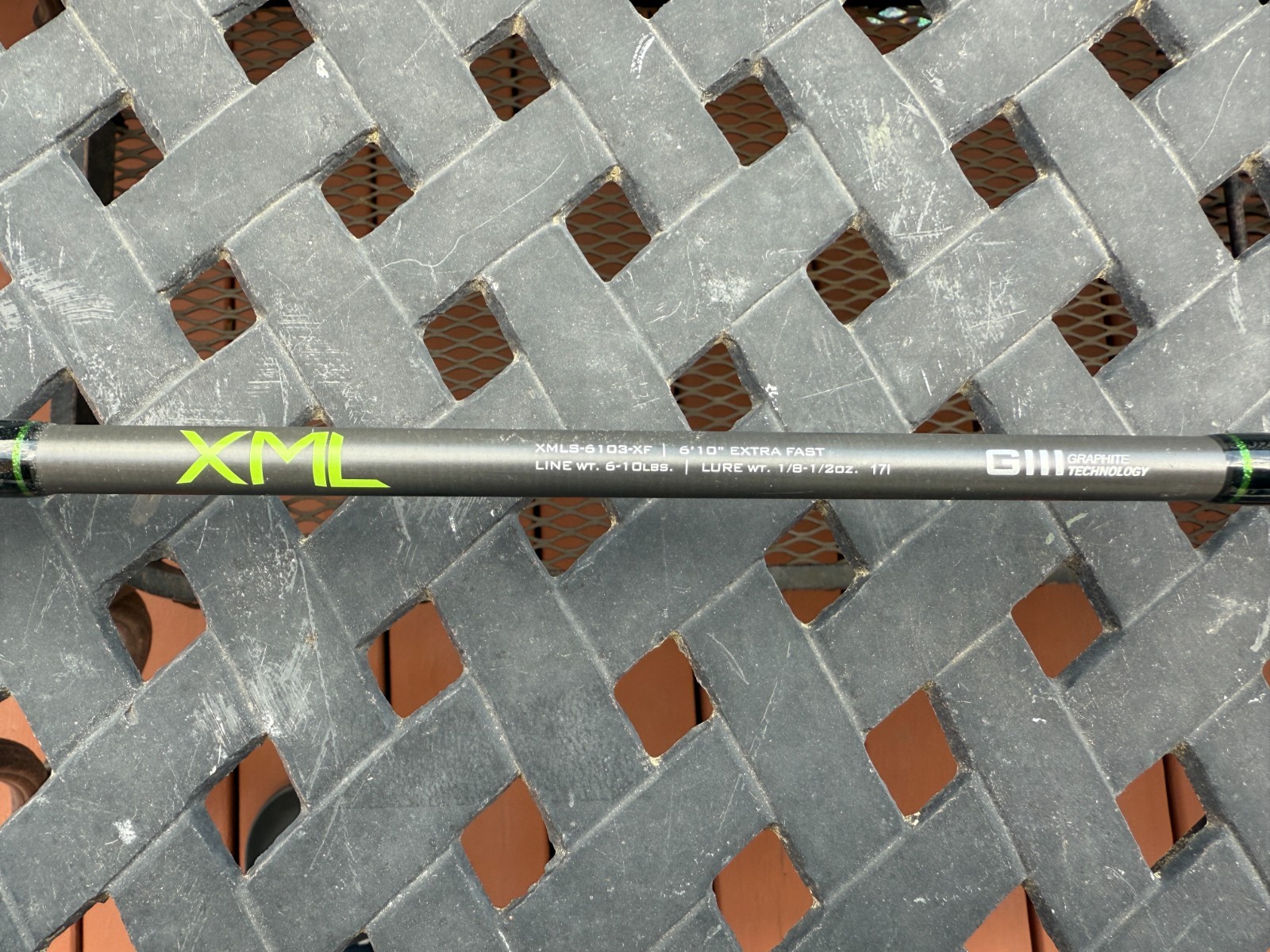 Cabela’s XMLS-6103-XF, 6’10”, Med Light, Extra Fast, 6-10lb, 1/8-1/2oz, Spin, 1p