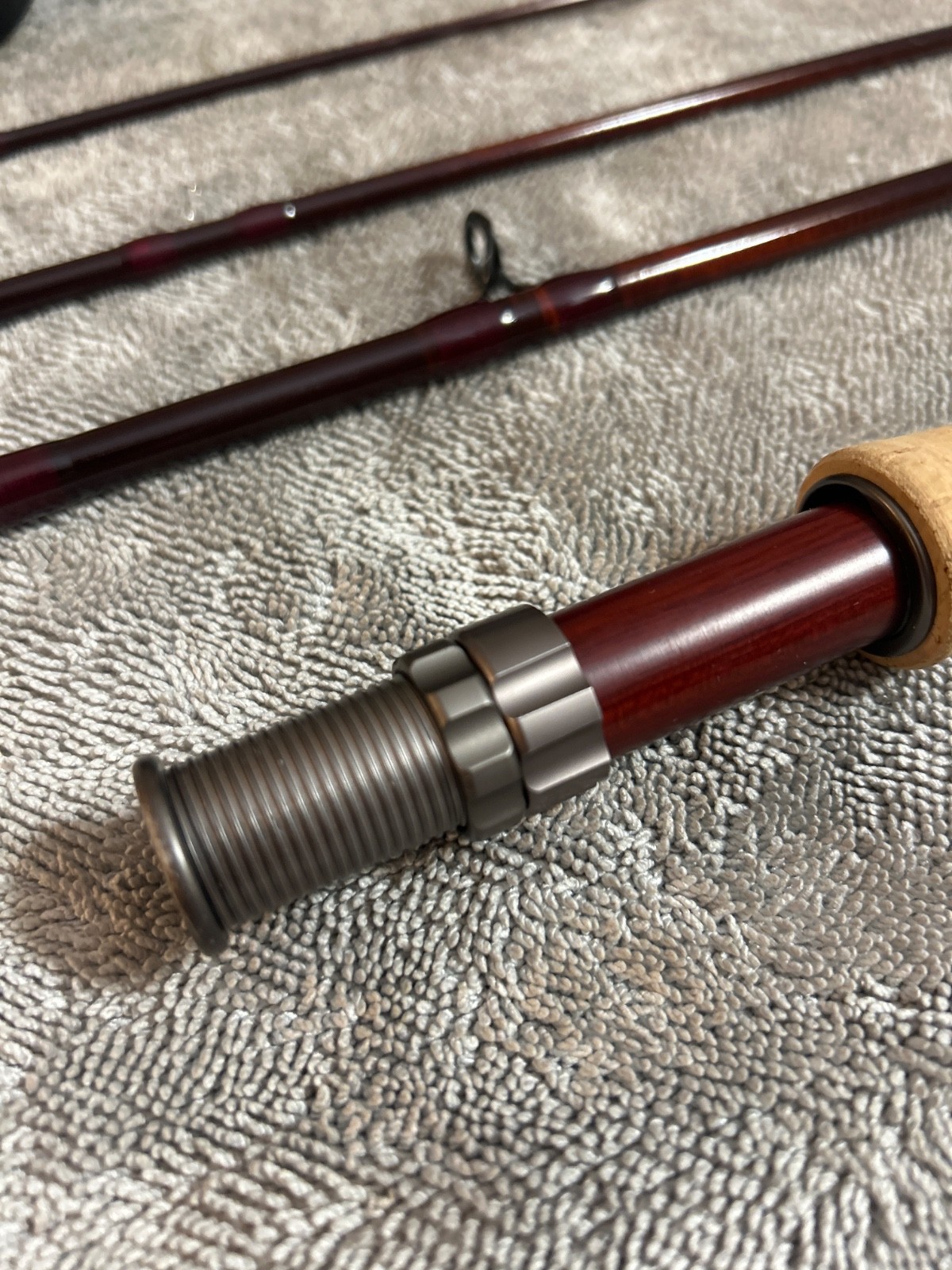 MINT St. Croix Imperial 9′ #6 weight 4 piece fly fishing rod