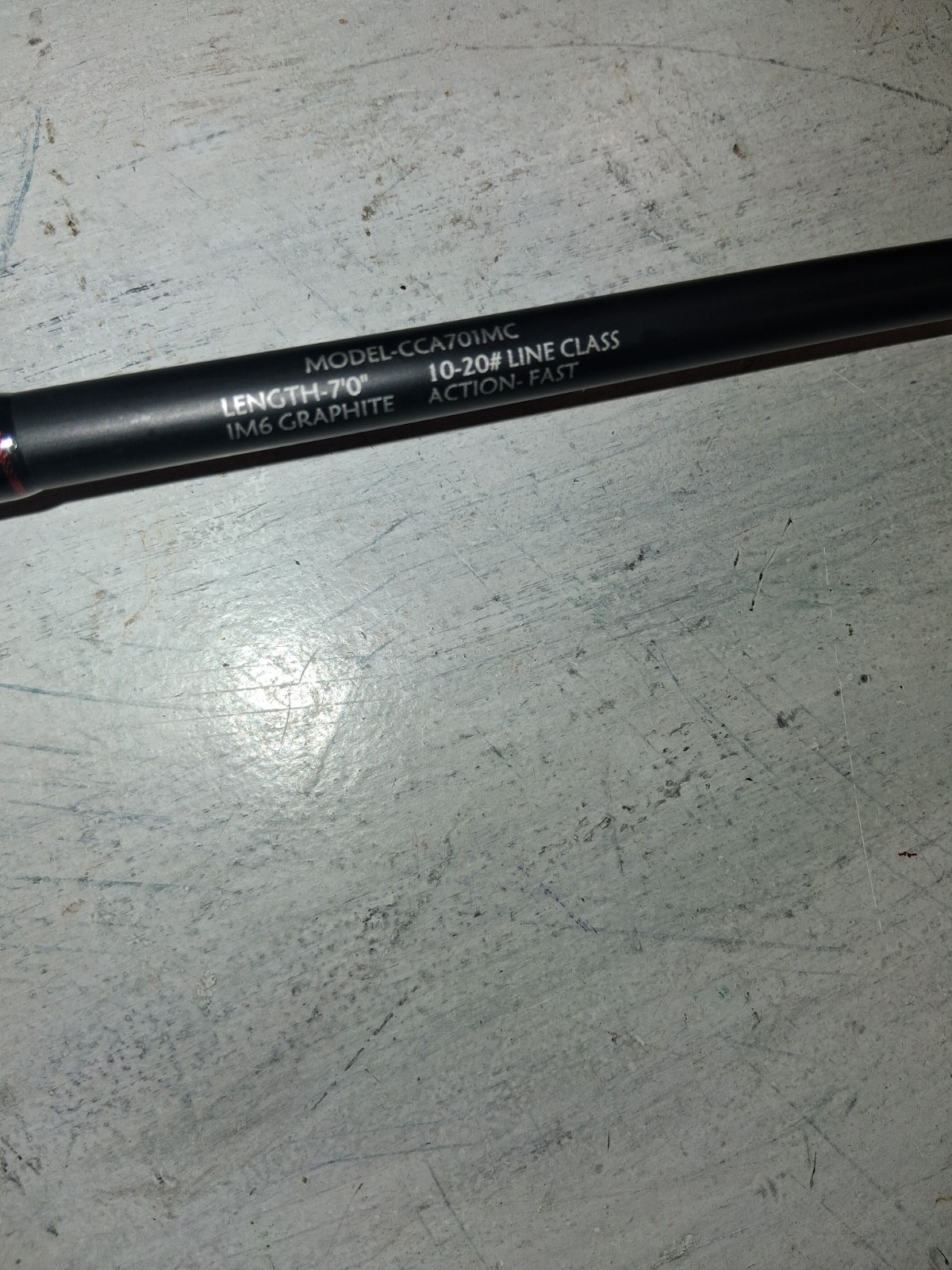 Coastal Conservation Association Model CCA701MC 7 ‘ IM6 Graphite Fast Action Rod