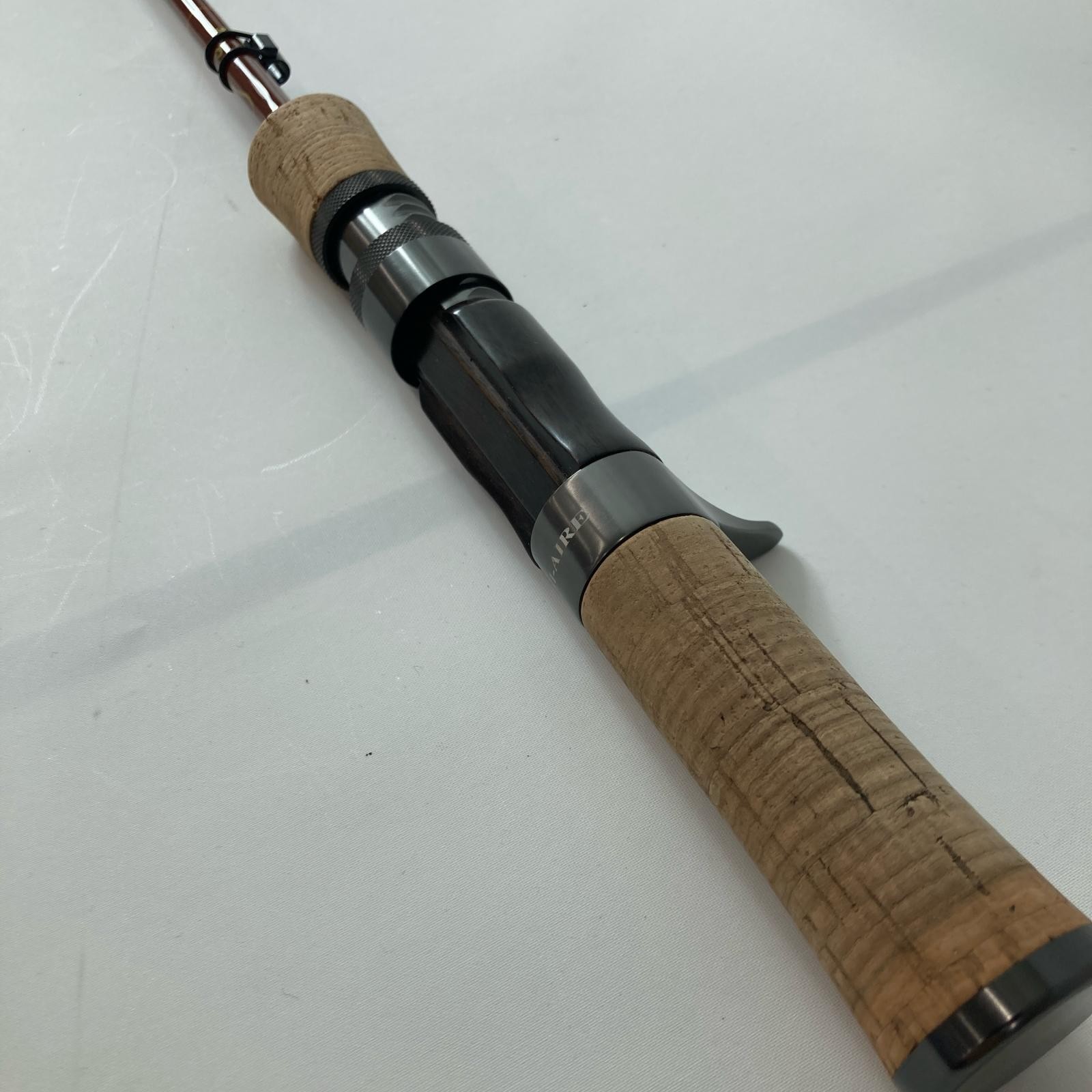 M-AIRE Trout Rod Seikage Glass MG-46ML Bait (Matte Brown) With rod bag