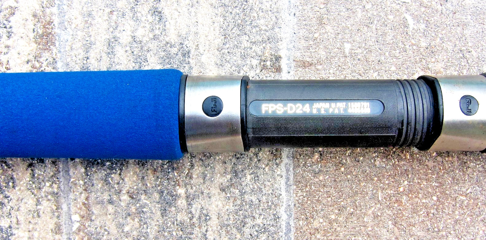 Custom SABRE Big-Game Live-Bait Stand-Up Rod: 6’6″; 15-40lb – VERY NICE COND!!!b