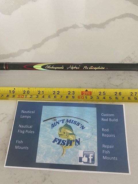 SHAKESPEARE ALPHA PRO GRAPHITE NOS 1 PC.