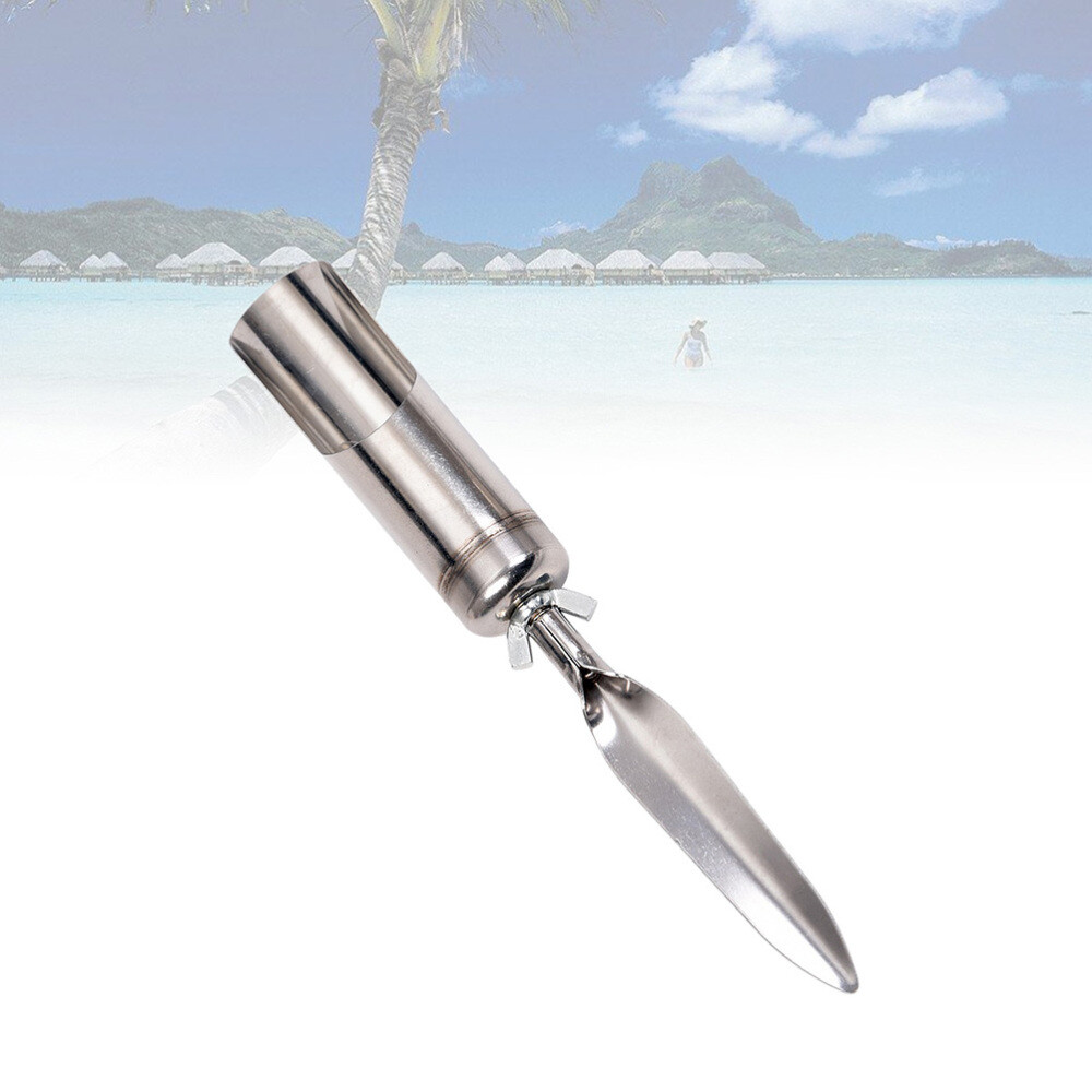 Universal Folding Fishing Rod Pole Holder Stainless Steel Ground Support Stand