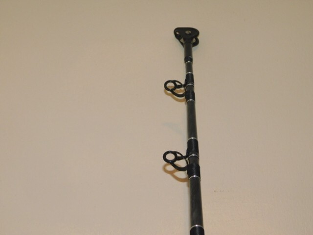 CUSTOM SHARK ROD 8’5″ DEEP GREEN MARBLE AFTCO TOP 80-130 LB NEW
